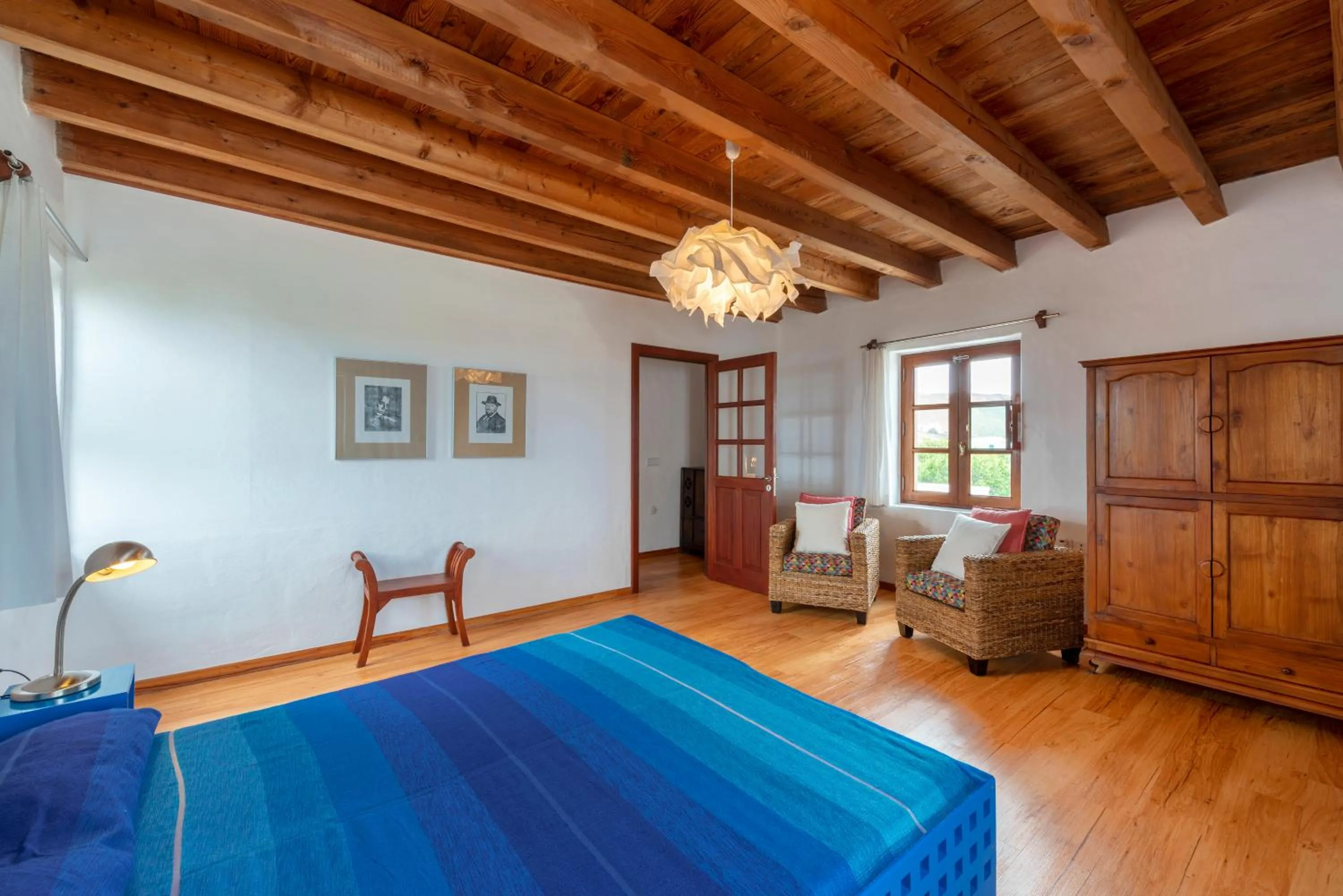 Bedroom, Bed in Villa El Inti