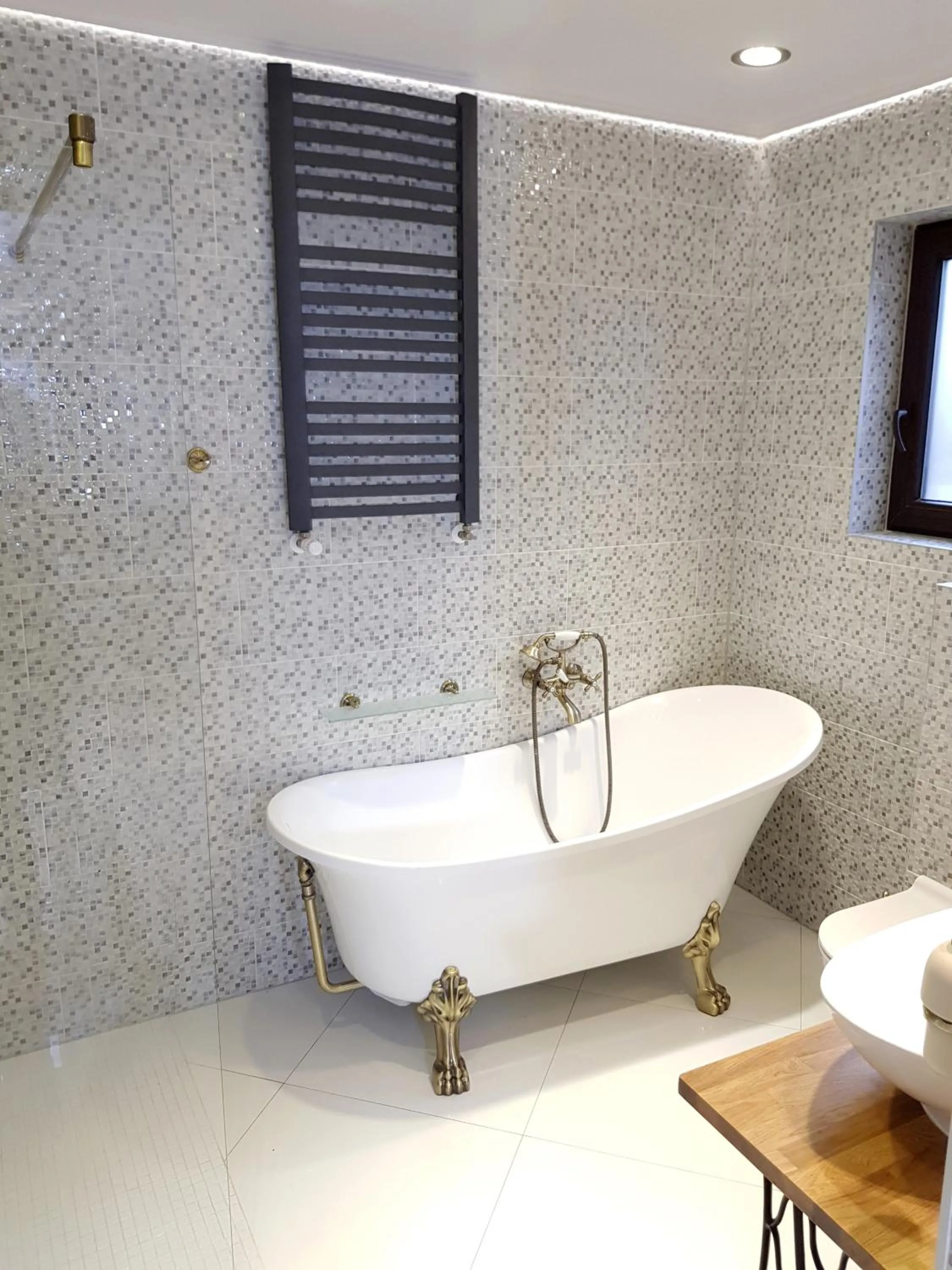 Bathroom in Sea Apartment 150m do morza