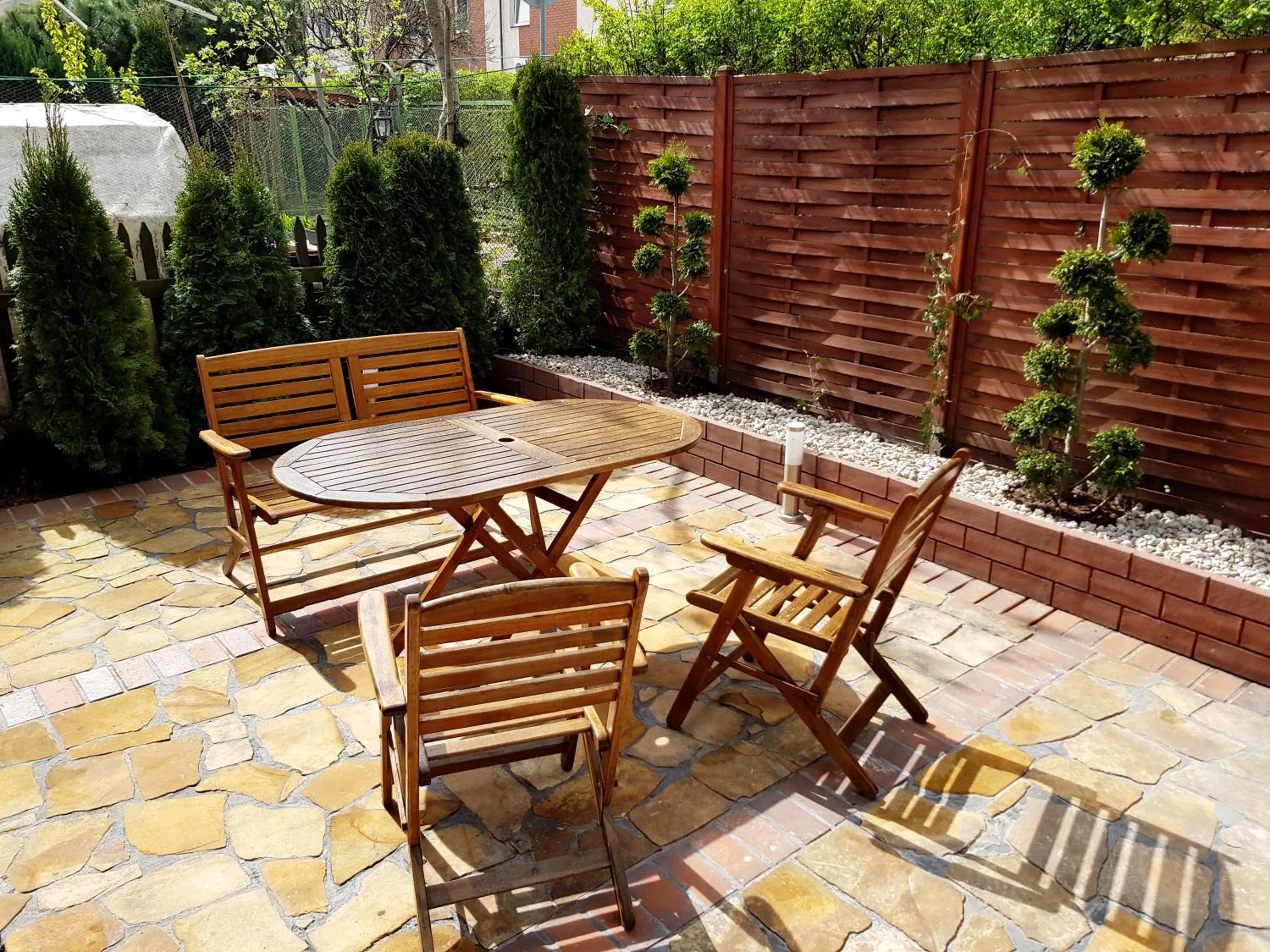 Patio in Sea Apartment 150m do morza