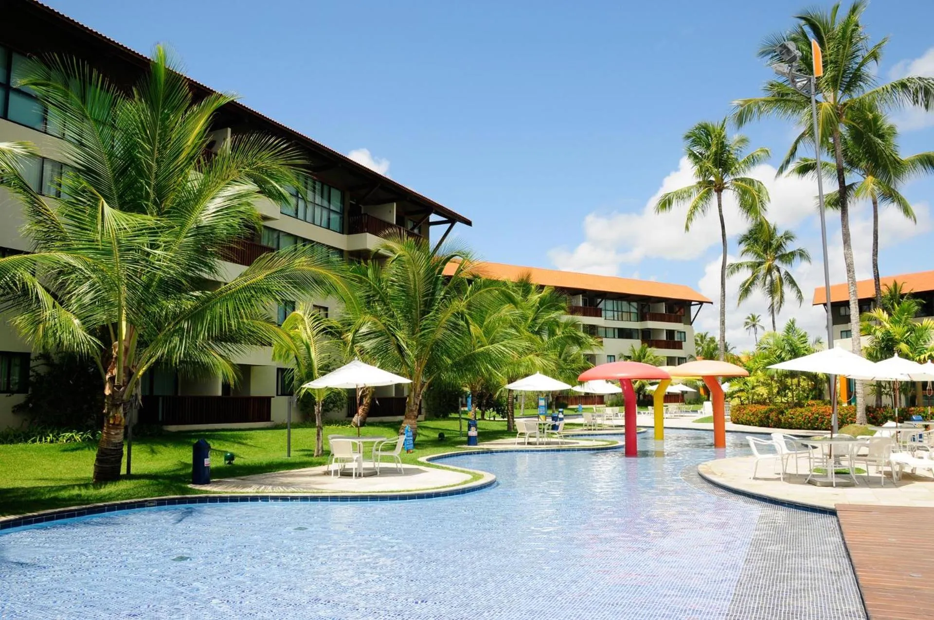 Pool view in Marulhos Resort Porto de Galinhas