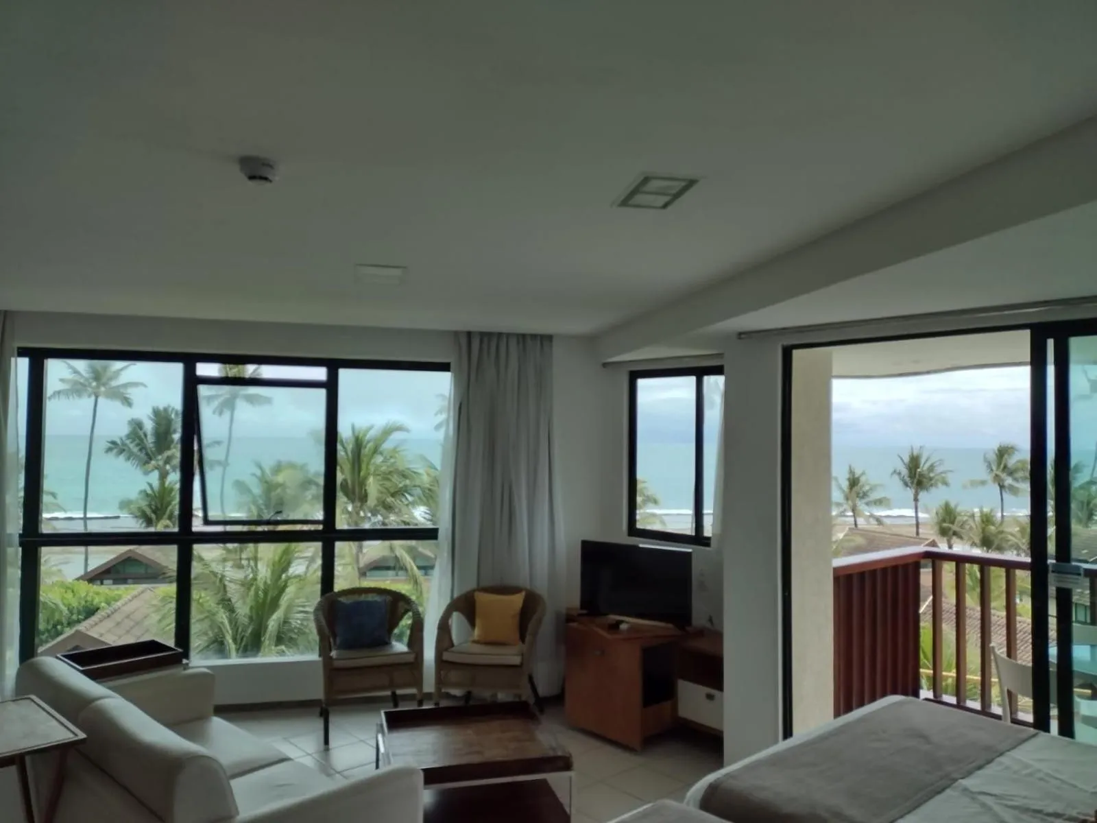 Living room, Bed in Marulhos Resort Porto de Galinhas