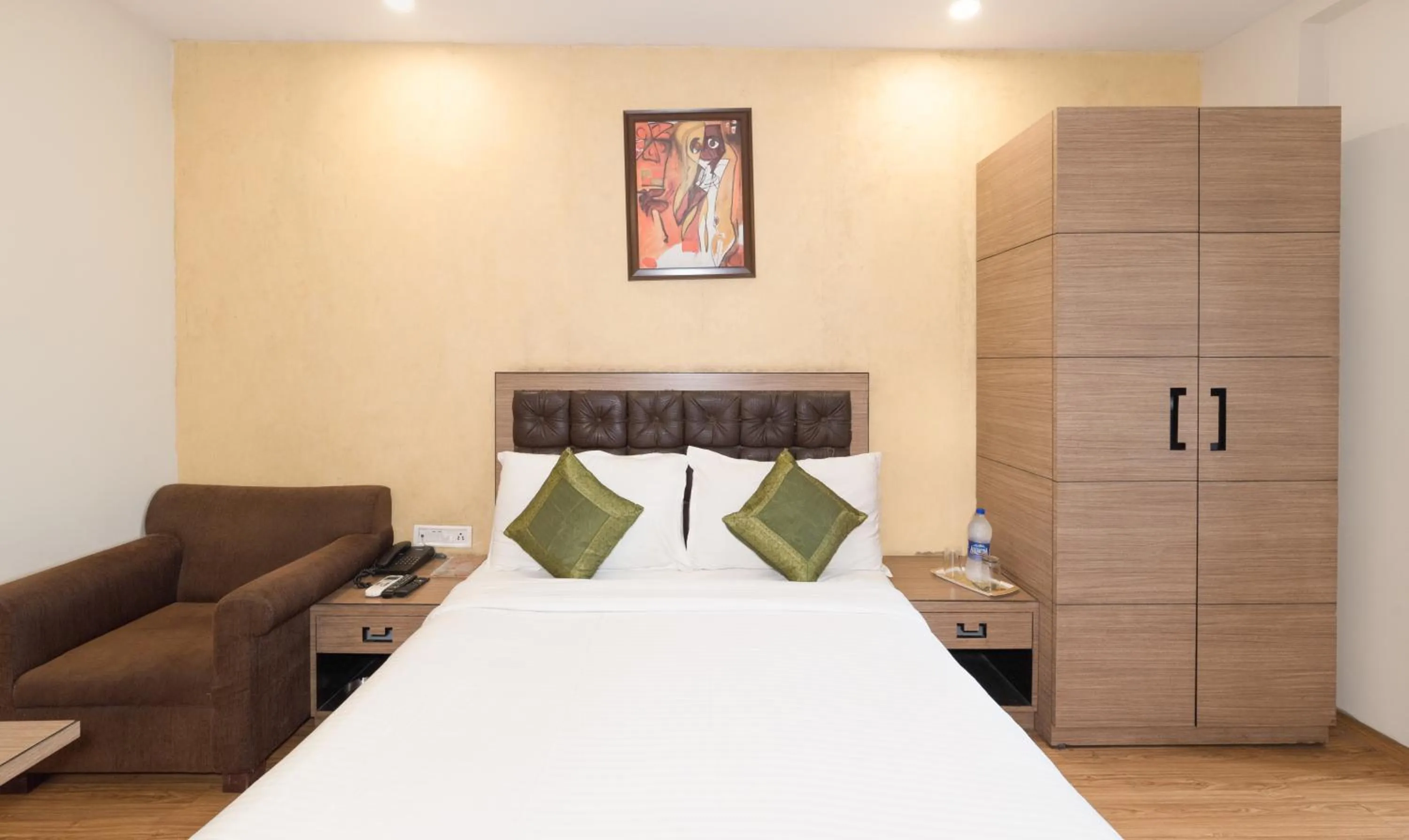 Bedroom in Treebo Pal Comfort