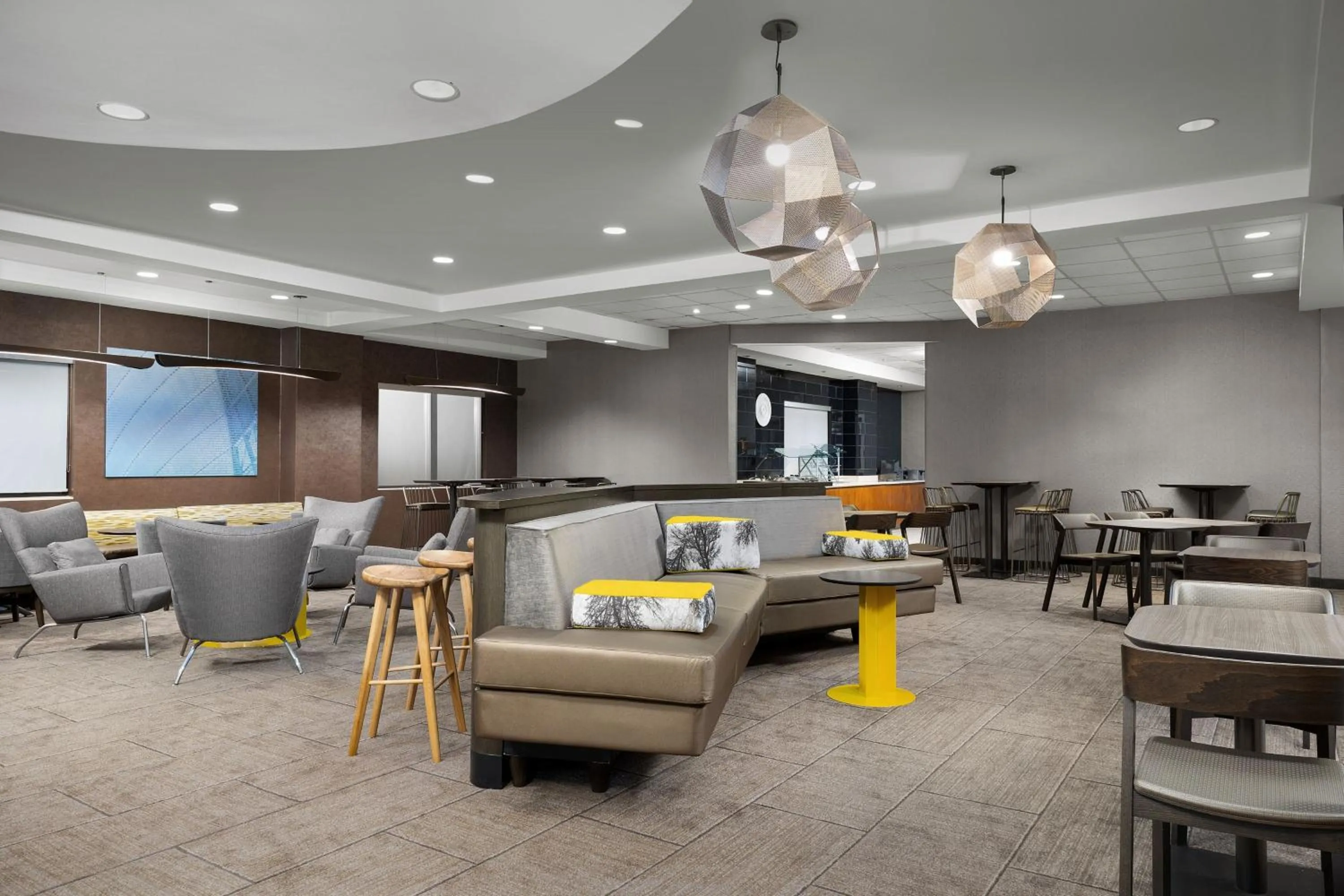 Lobby or reception in SpringHill Suites Boston Peabody