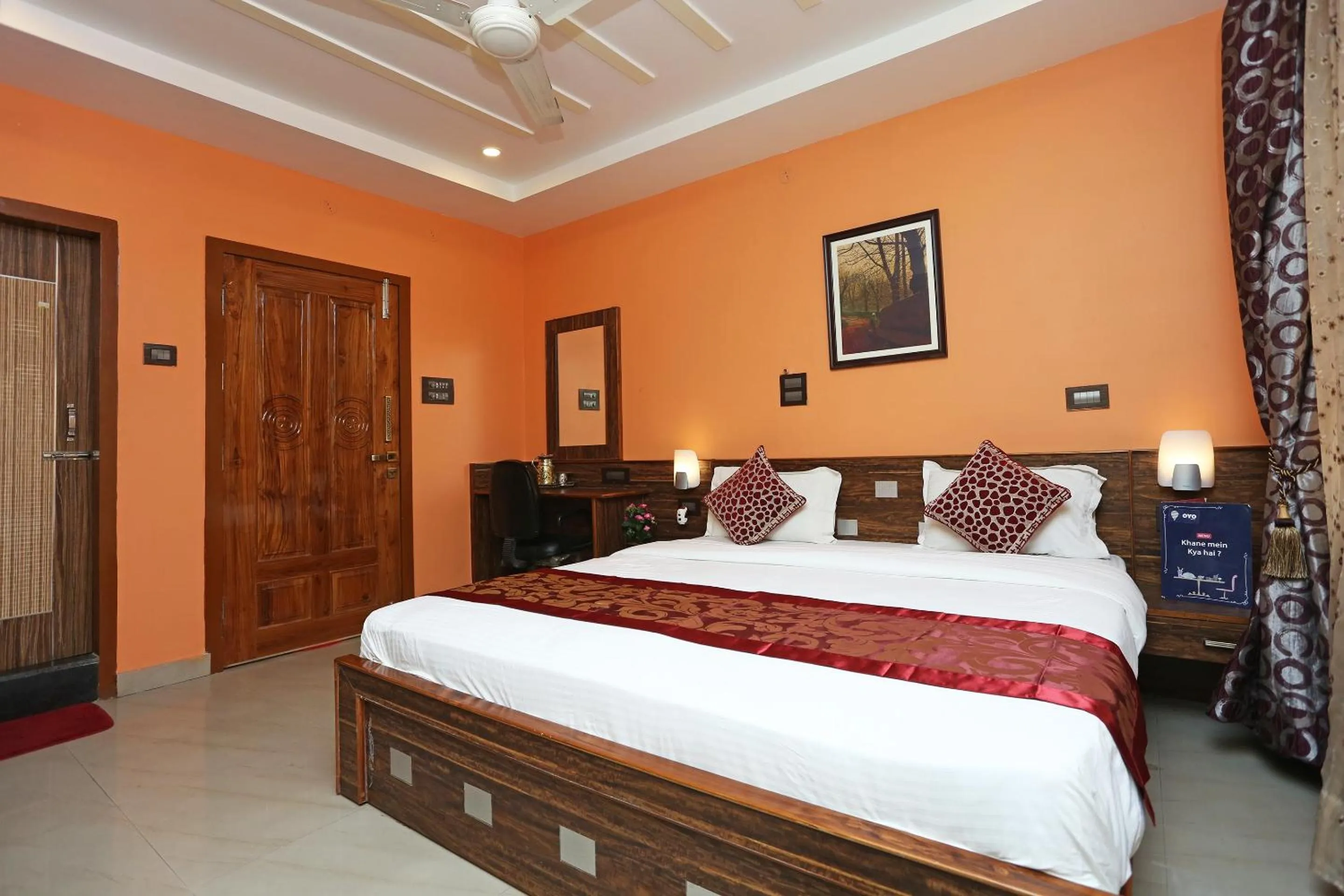 Bedroom, Bed in Super Hotel O Cherry City Cottage