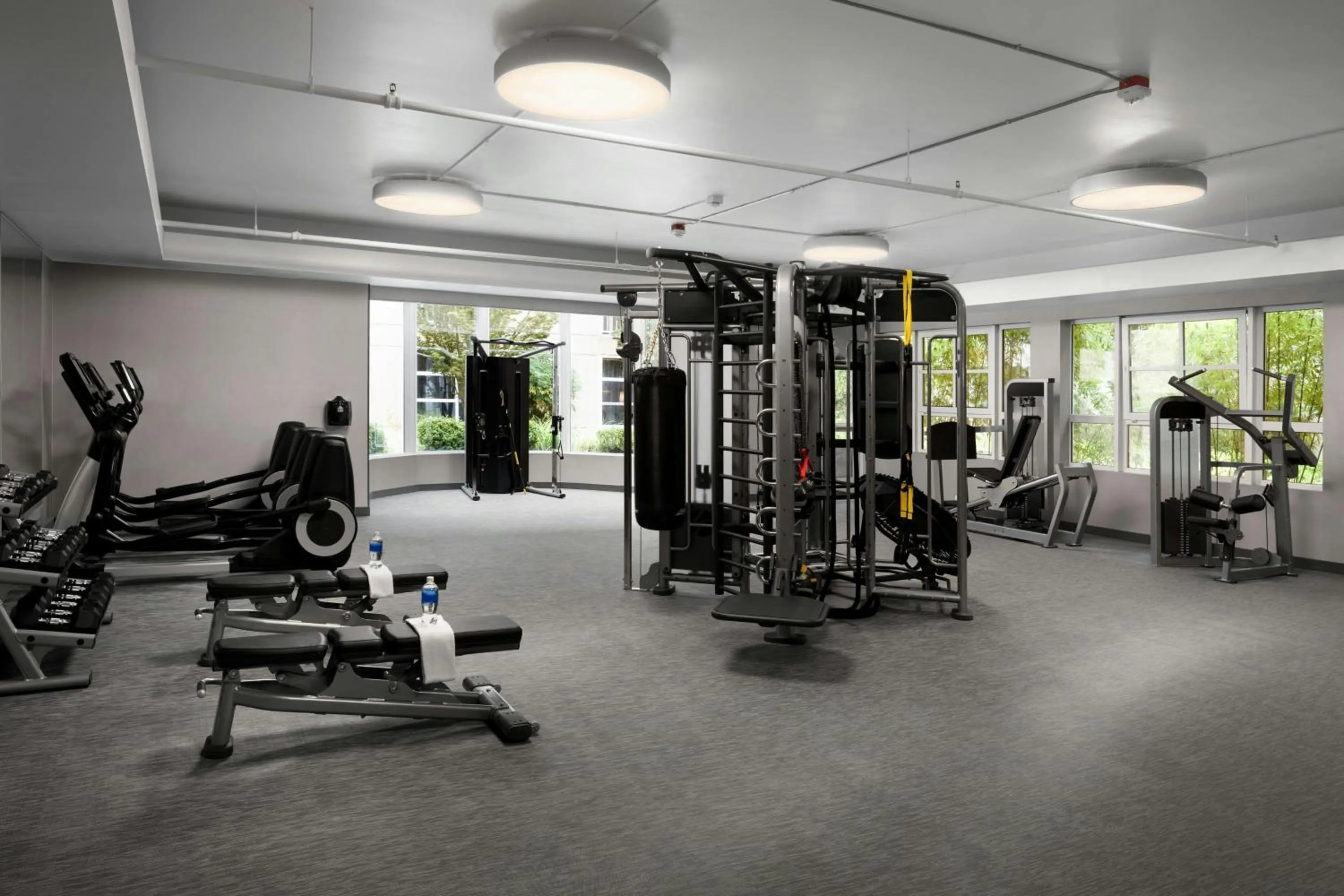 Fitness centre/facilities in Courtyard by Marriott Seattle Bellevue/Downtown