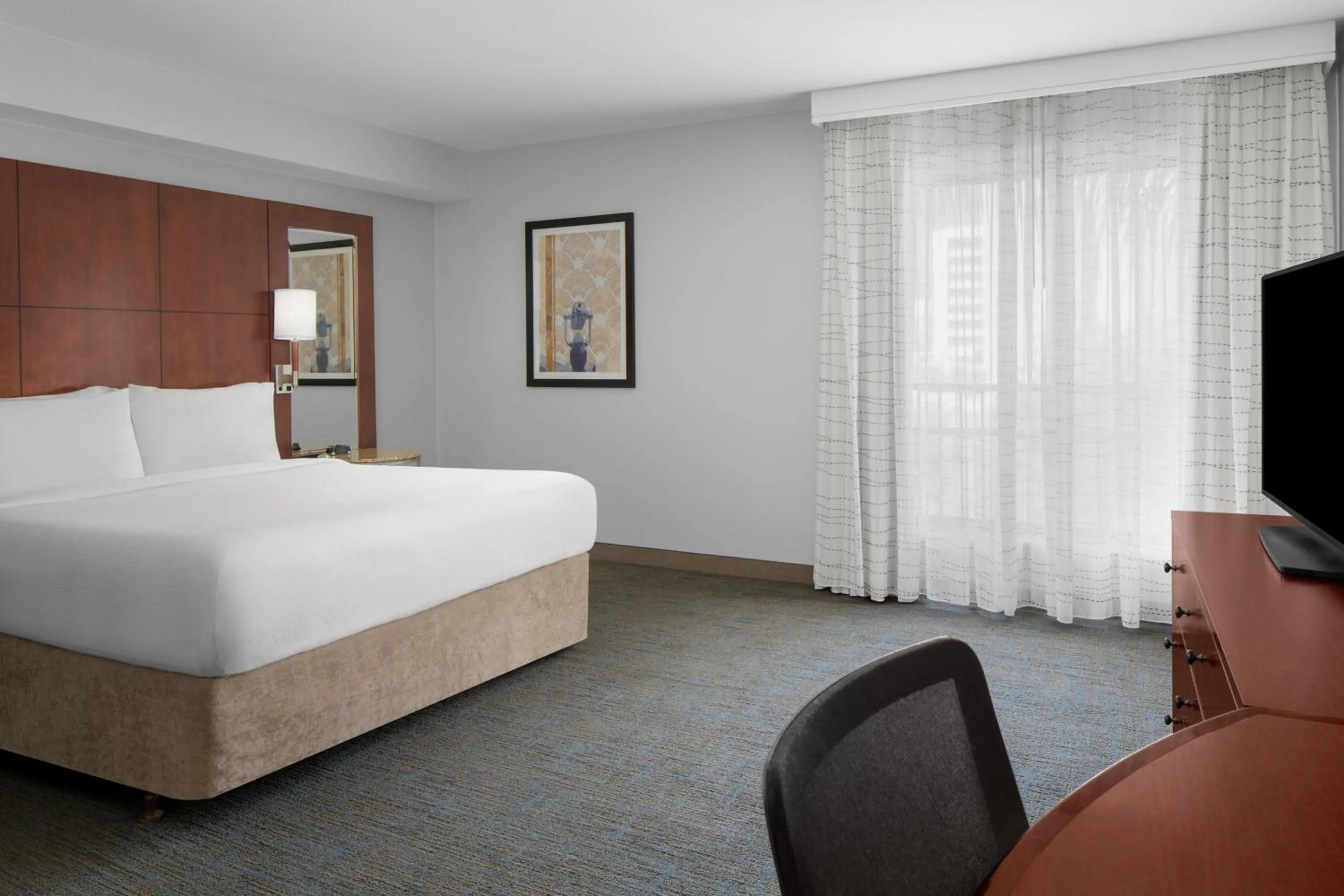 Bedroom, Bed in Residence Inn Los Angeles Burbank/Downtown