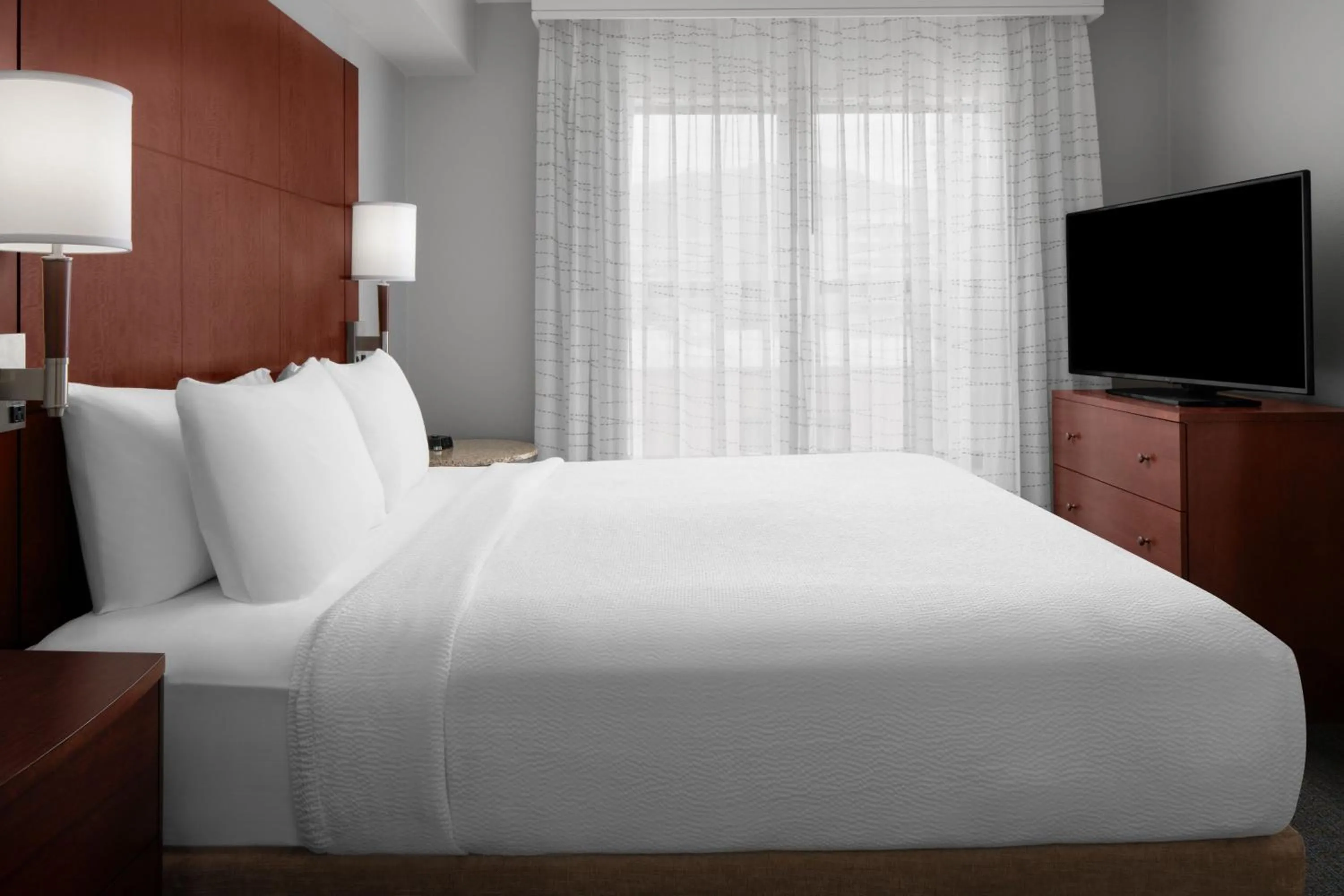 Bedroom, Bed in Residence Inn Los Angeles Burbank/Downtown