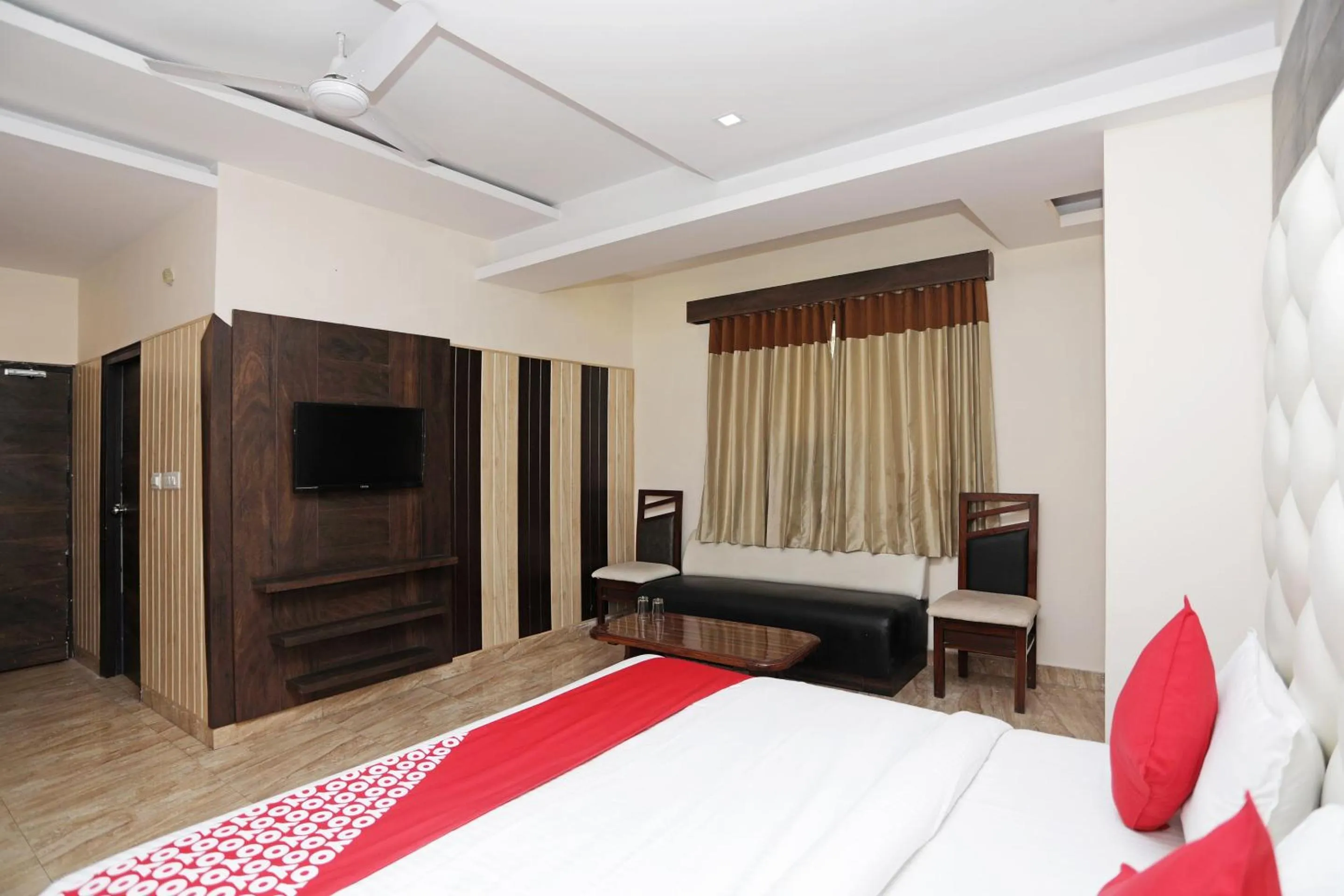 Bedroom, Bed in Hotel O Subhadra Residency