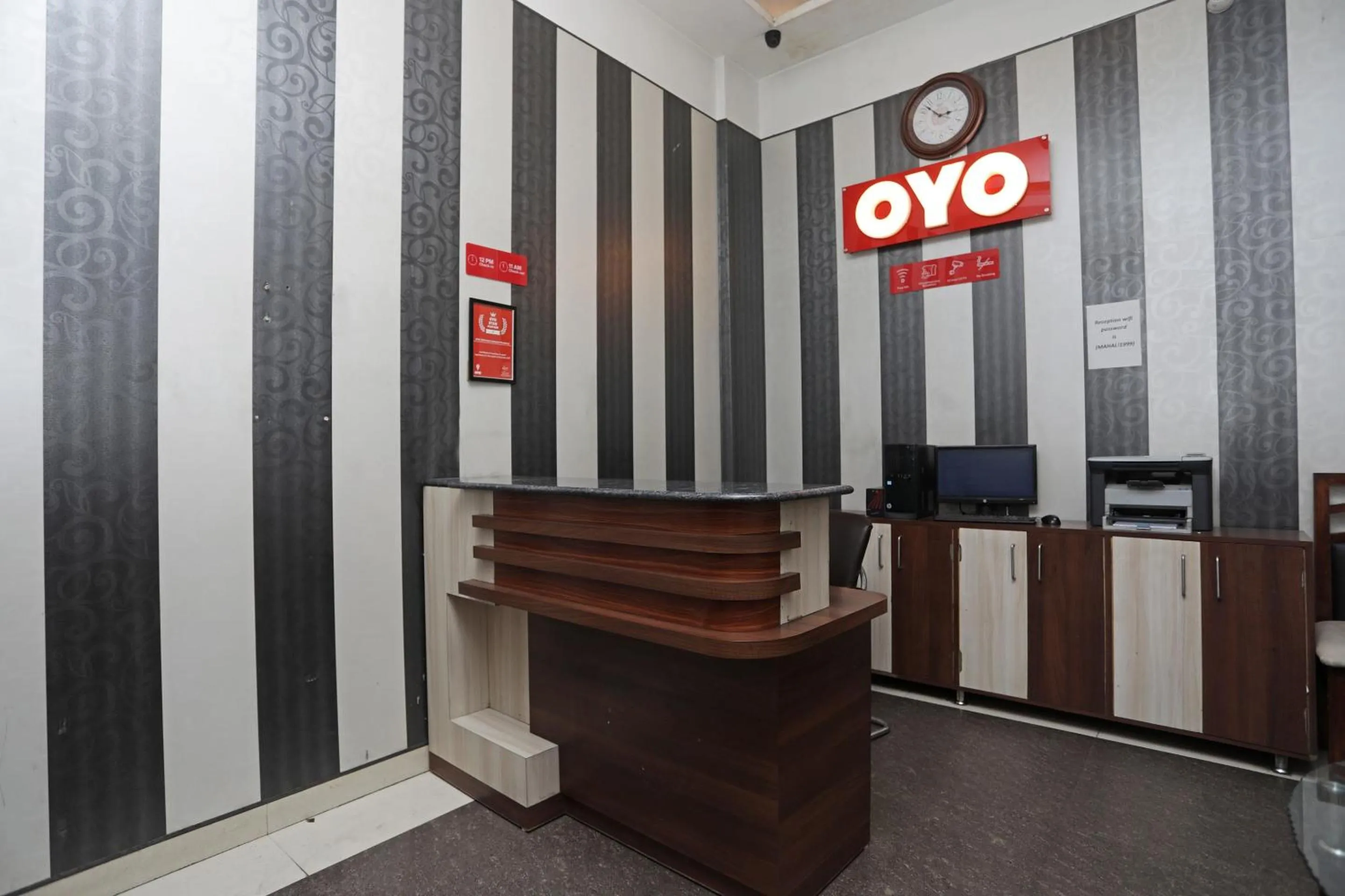 Lobby or reception in Hotel O Subhadra Residency