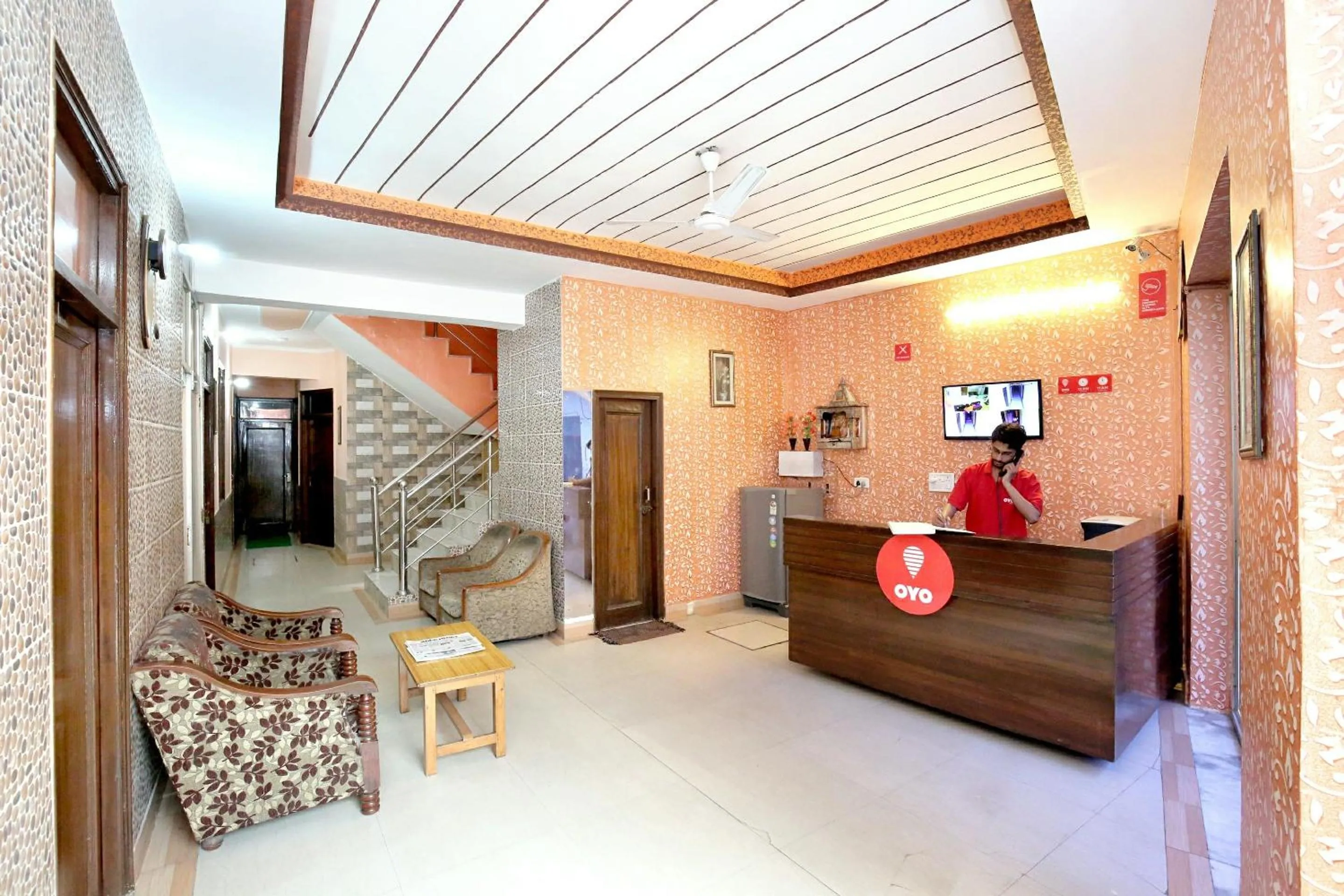 Lobby or reception in GMG Hotel