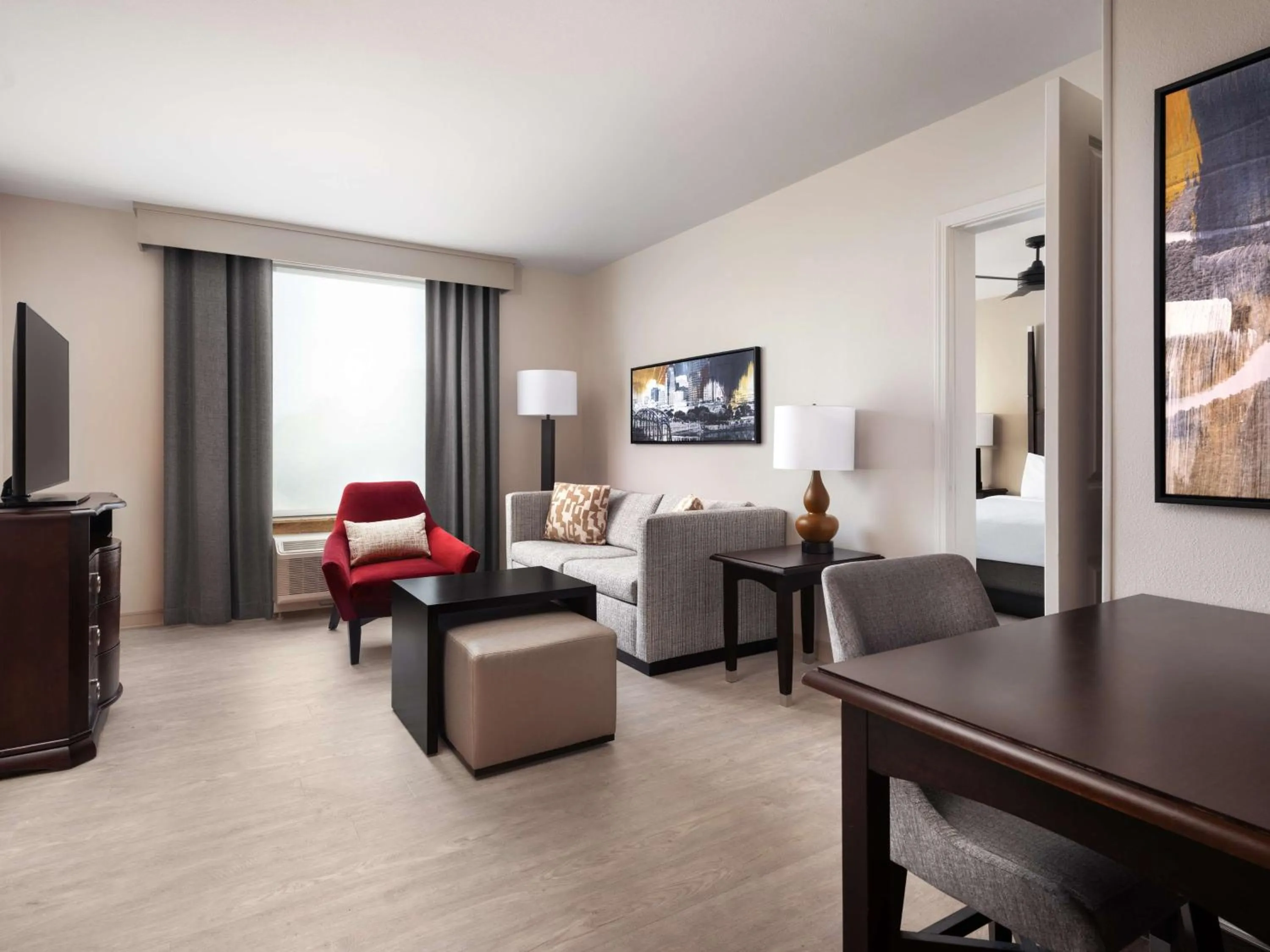 Living room in Homewood Suites by Hilton Shreveport Bossier City, LA