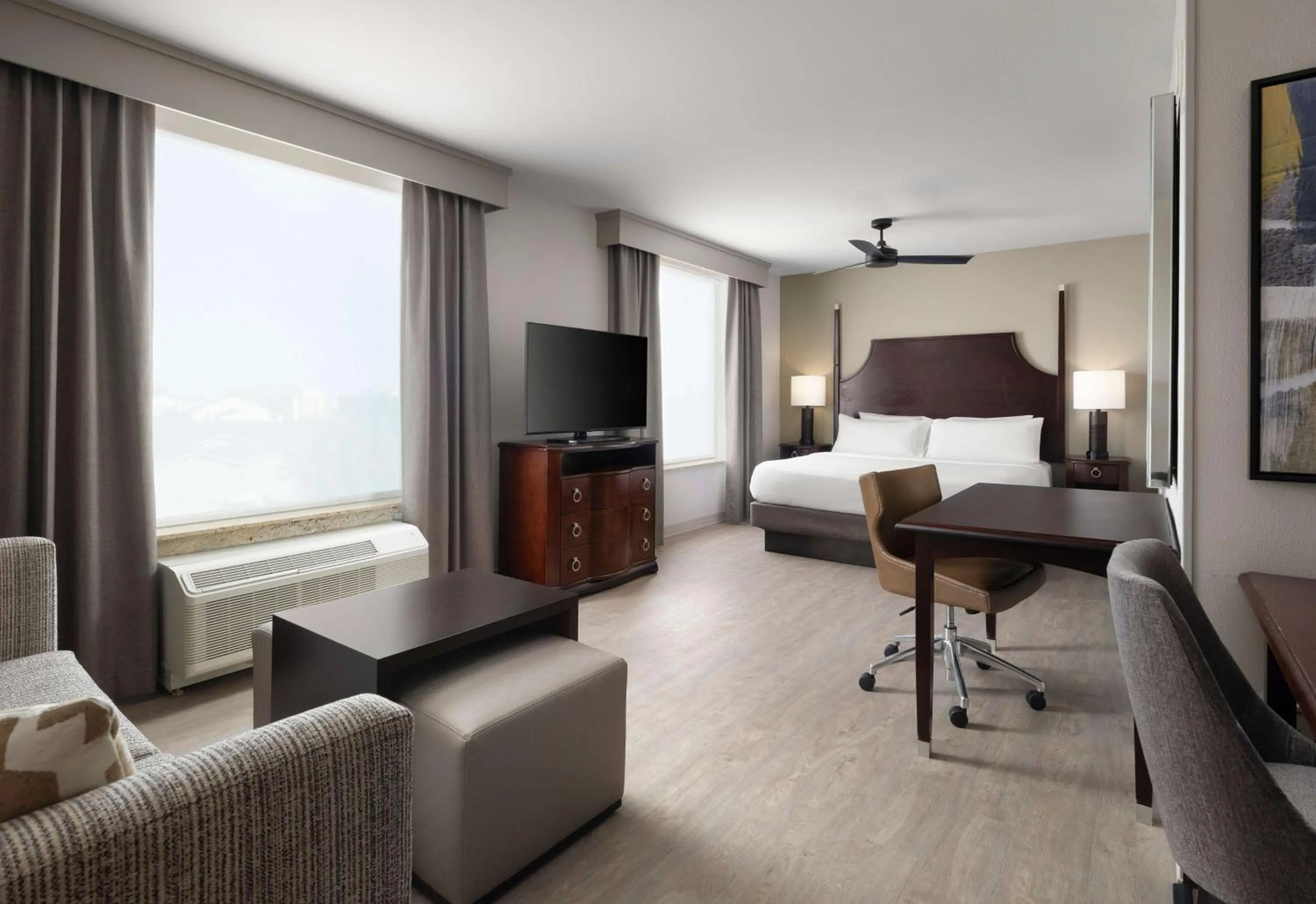 Bedroom, Bed in Homewood Suites by Hilton Shreveport Bossier City, LA