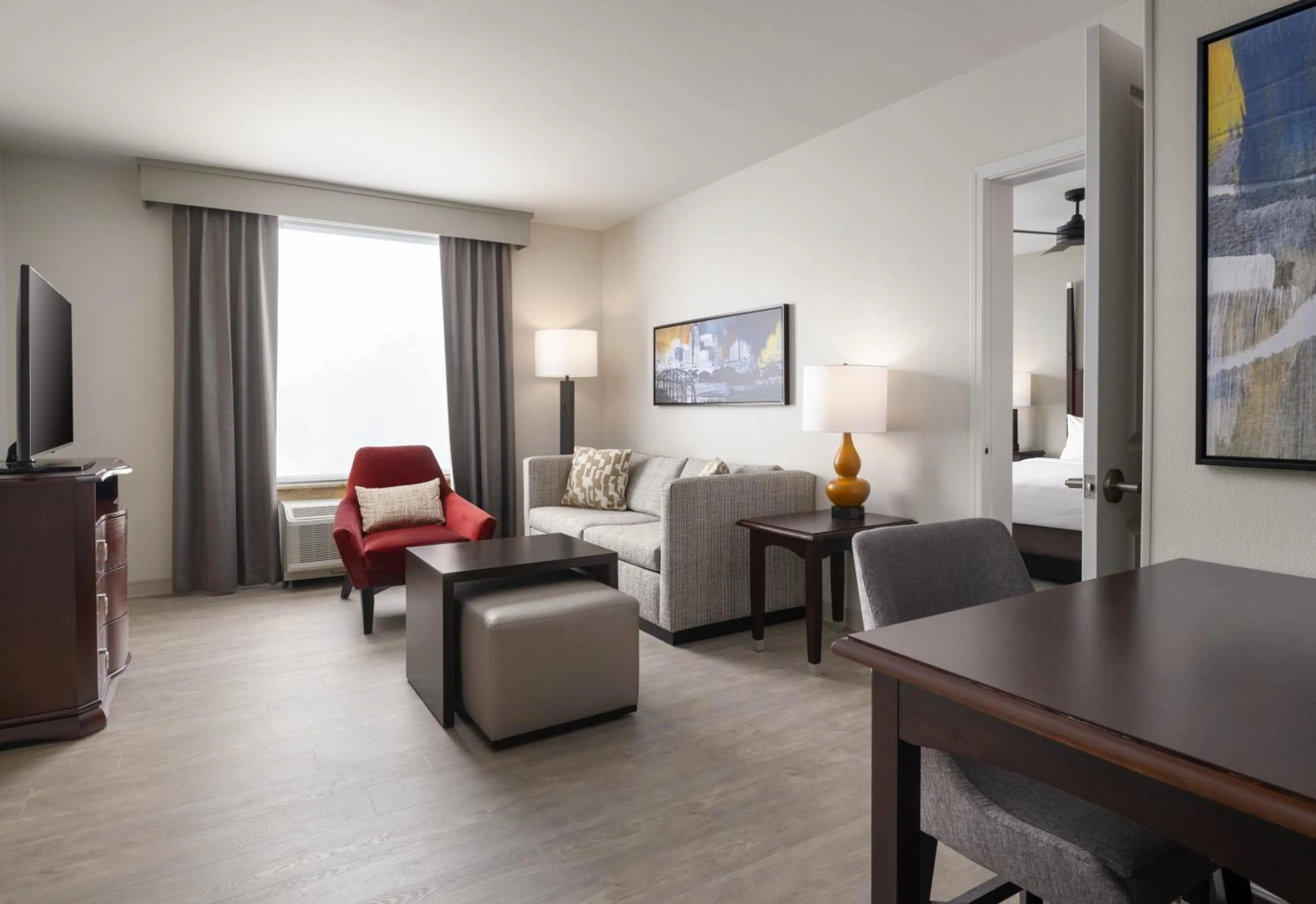 Bedroom in Homewood Suites by Hilton Shreveport Bossier City, LA