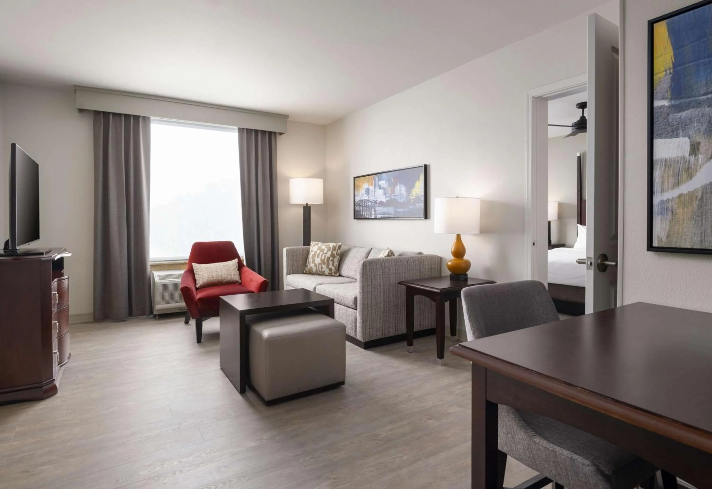 Living room in Homewood Suites by Hilton Shreveport Bossier City, LA