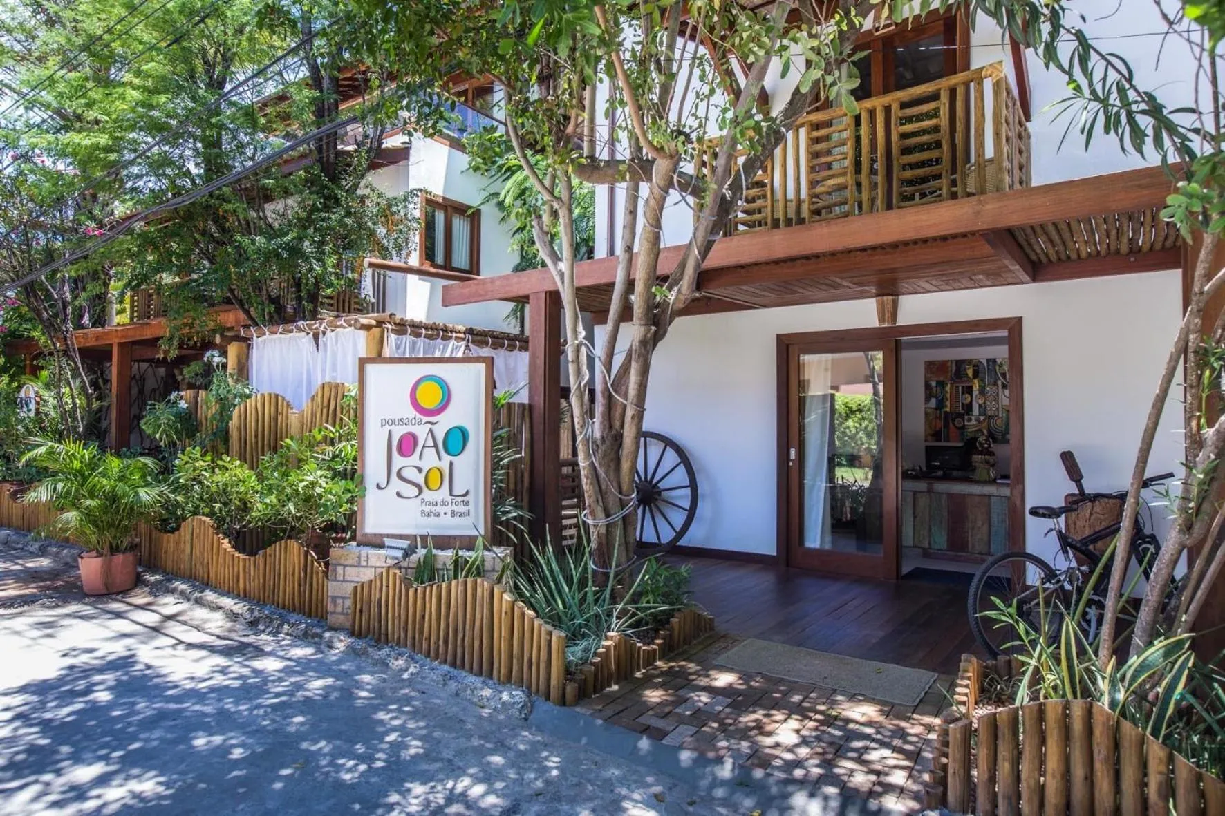 Facade/entrance in Pousada João Sol