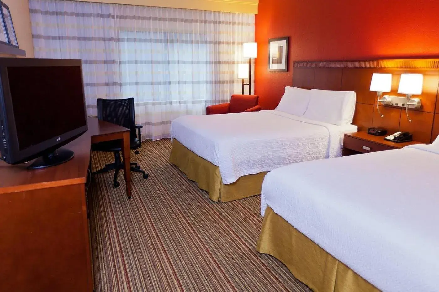 One-Bedroom Suite with Two Double Beds and Sofa Bed in Courtyard Chicago O'Hare One-Bedroom Suite with Two Double Beds and Sofa Bed in Courtyard Chicago O'Hare