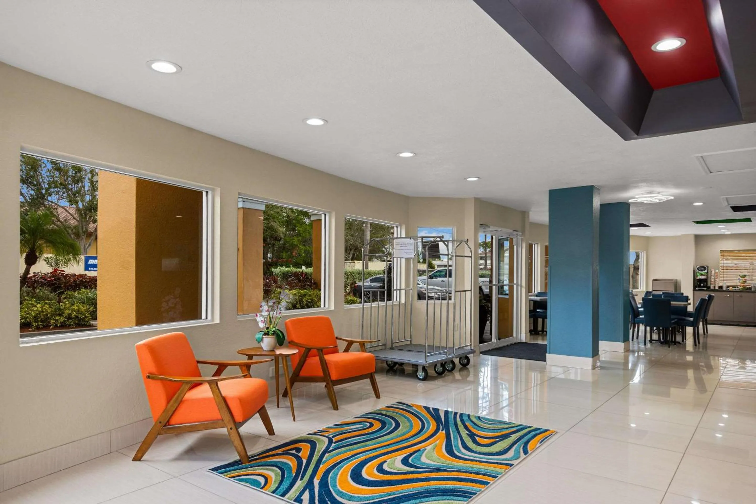 Lobby or reception in Quality Inn Sarasota I-75