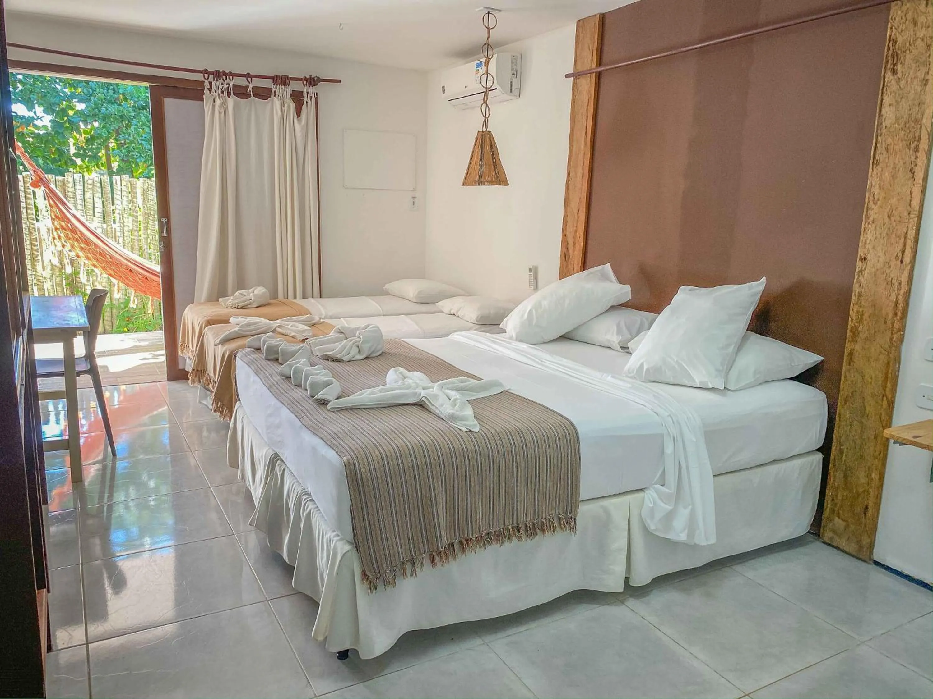 Bed in Pousada Barra Velha