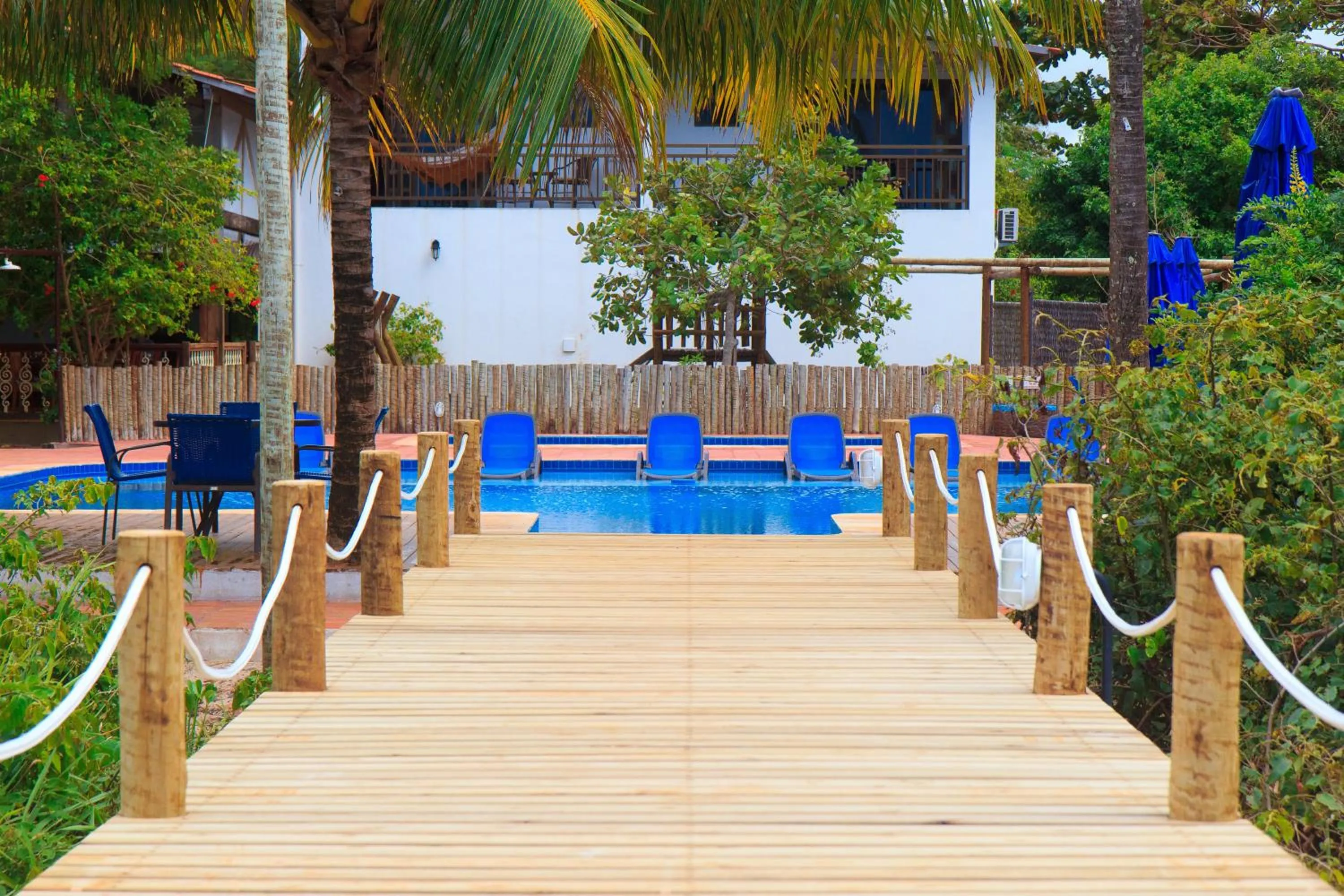 Swimming pool in Pousada Barra Velha