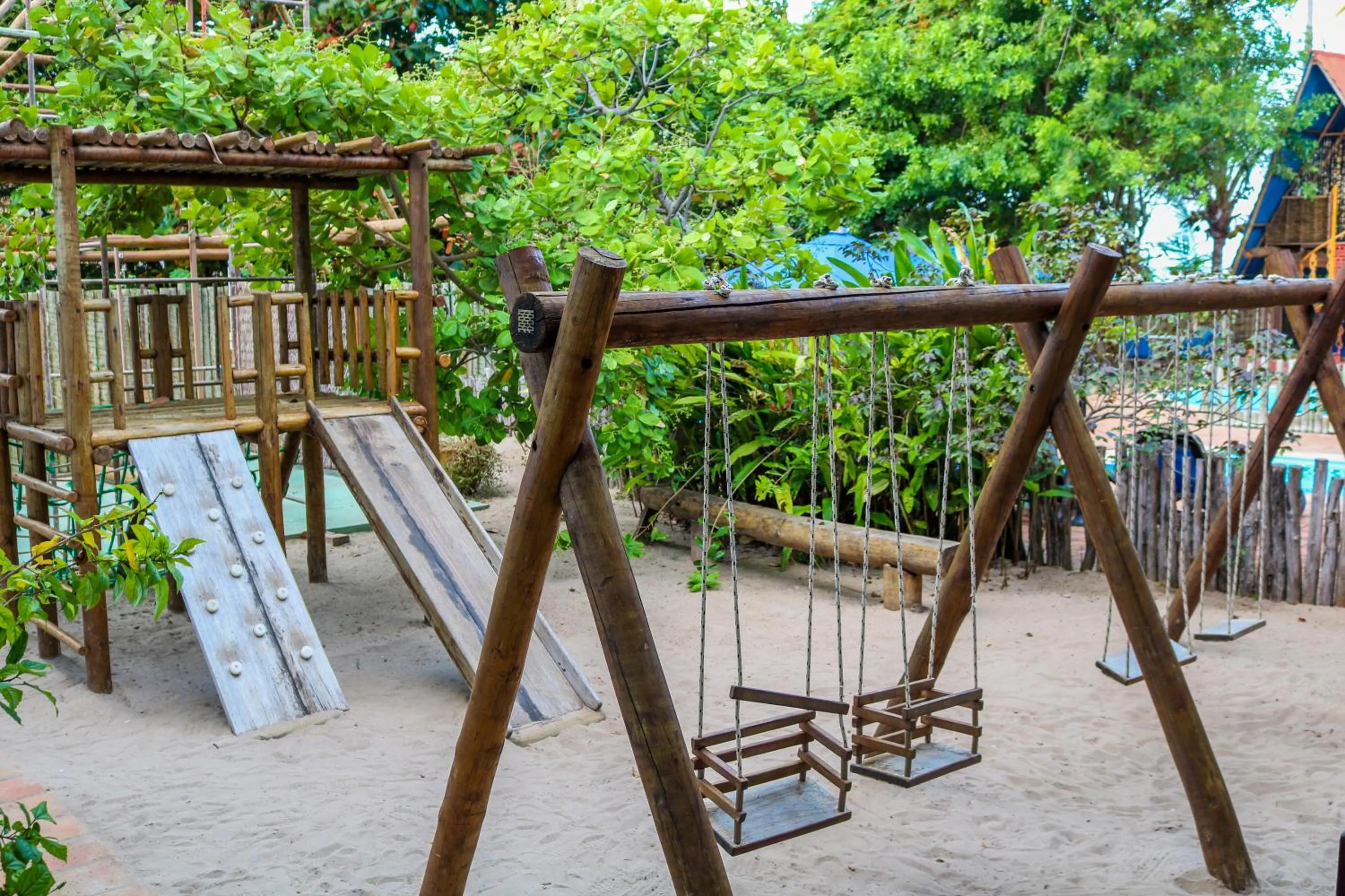 Children play ground in Pousada Barra Velha