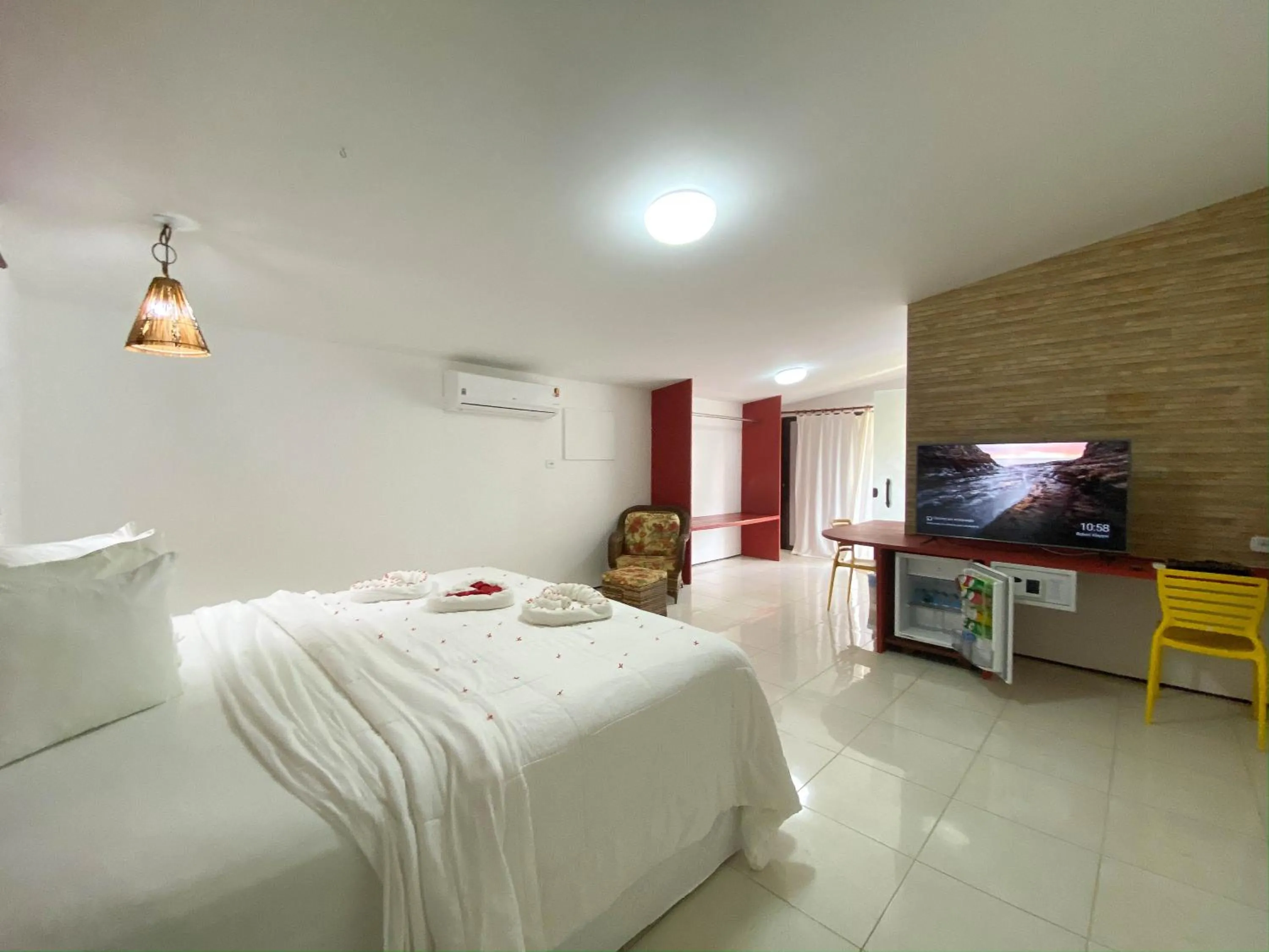 Bed in Pousada Barra Velha