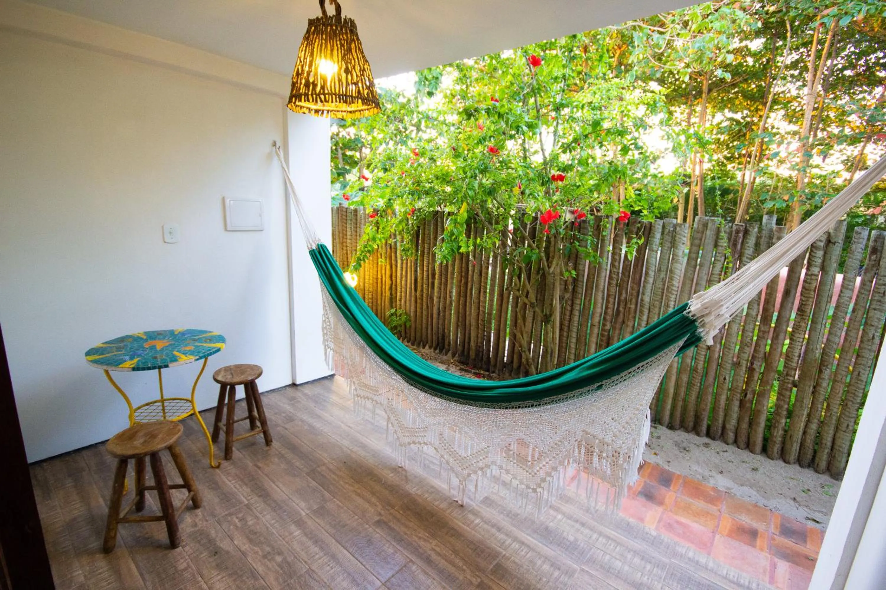 Balcony/Terrace in Pousada Barra Velha