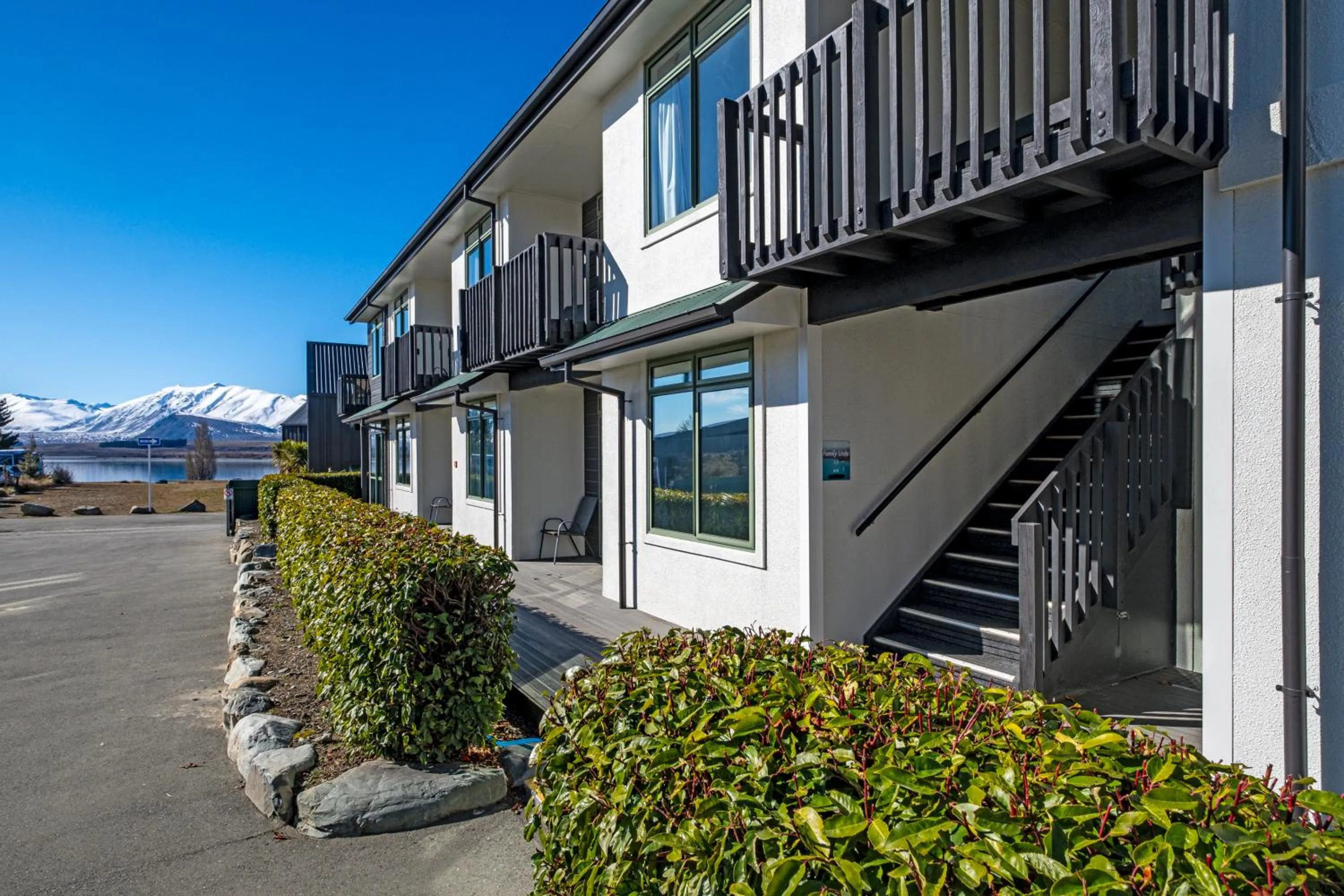 Property building in Lake Tekapo Village Motel