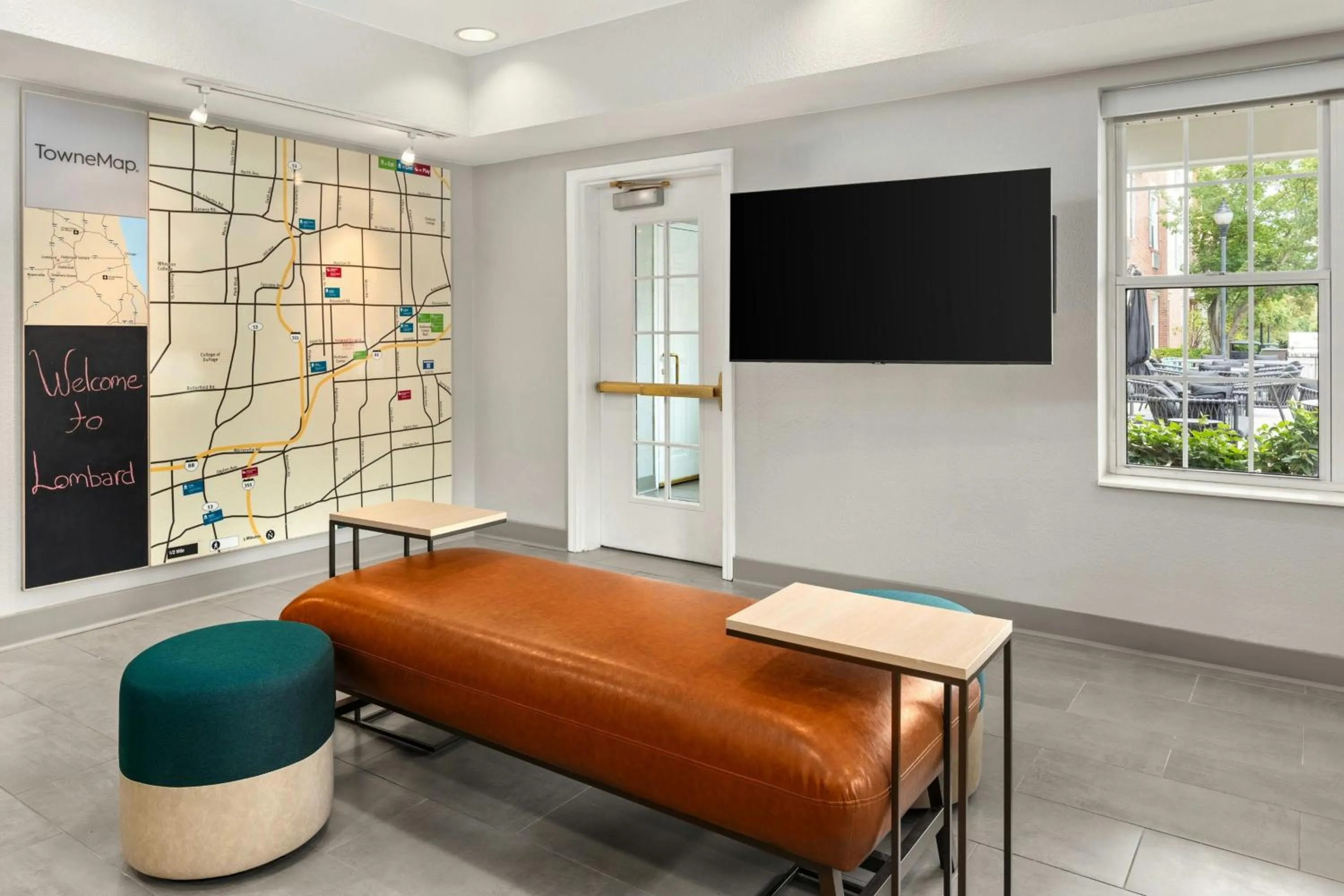 Lobby or reception in TownePlace Suites Chicago Lombard