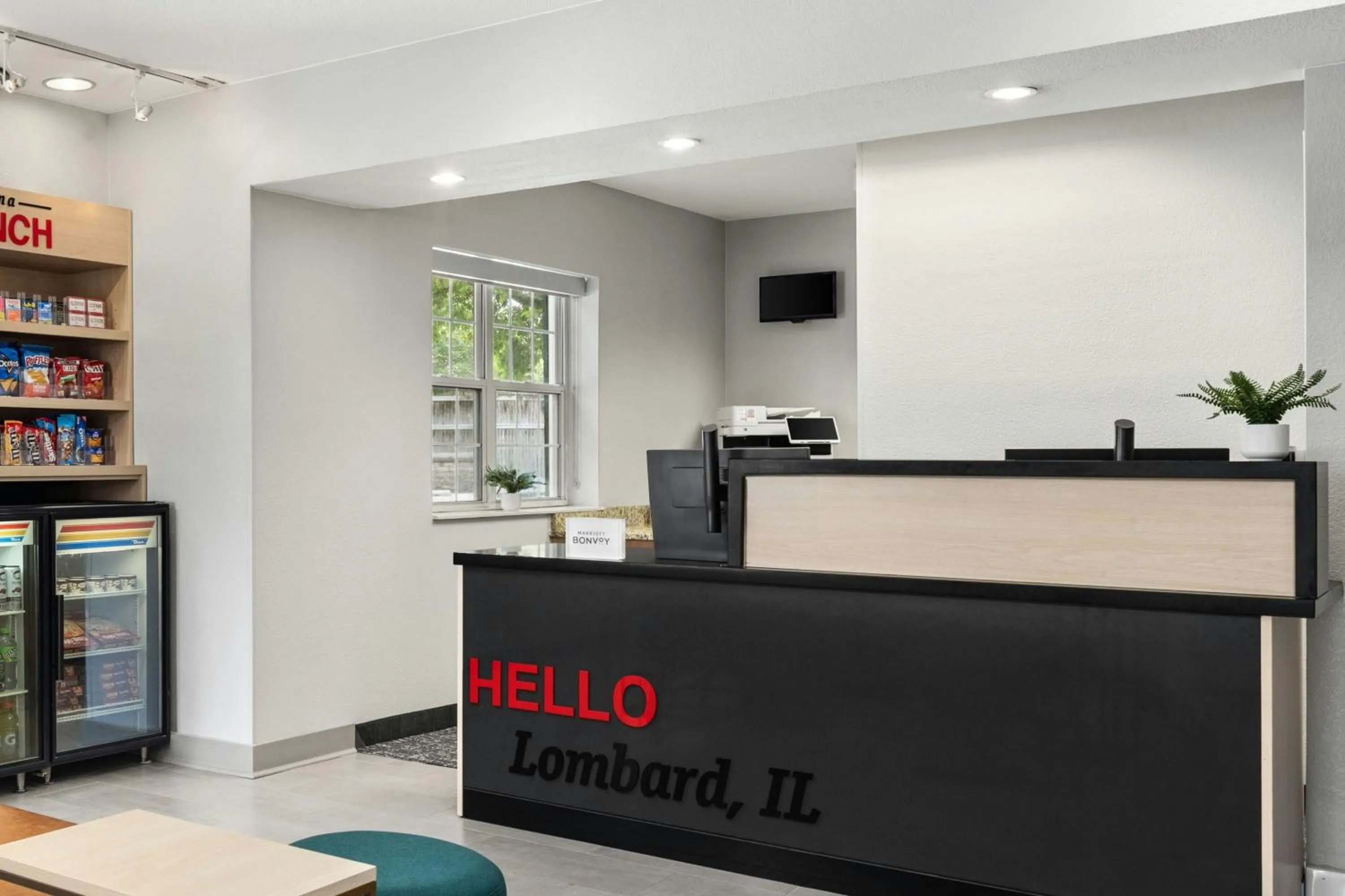 Lobby or reception in TownePlace Suites Chicago Lombard