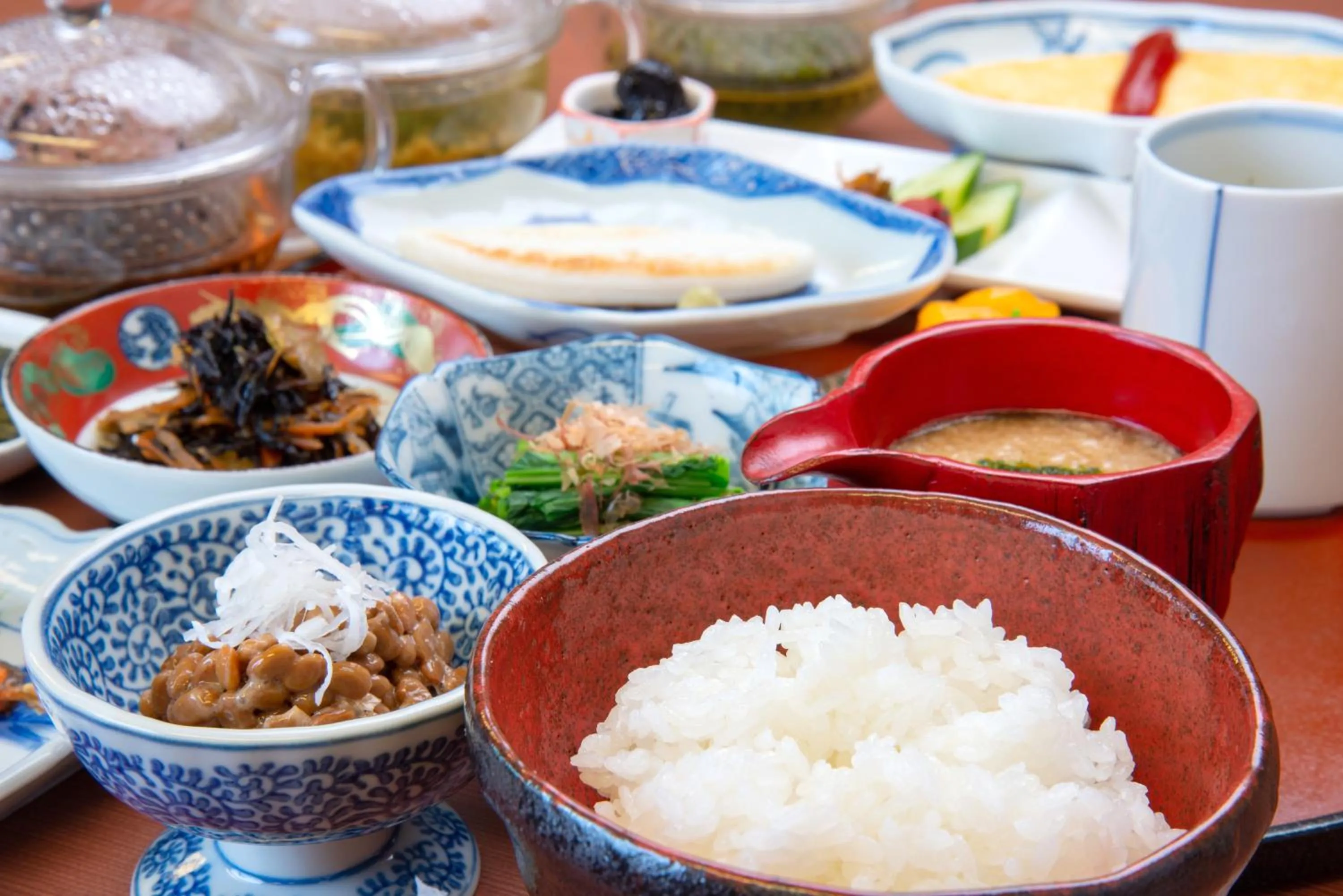 Food close-up in Azuma Ryokan