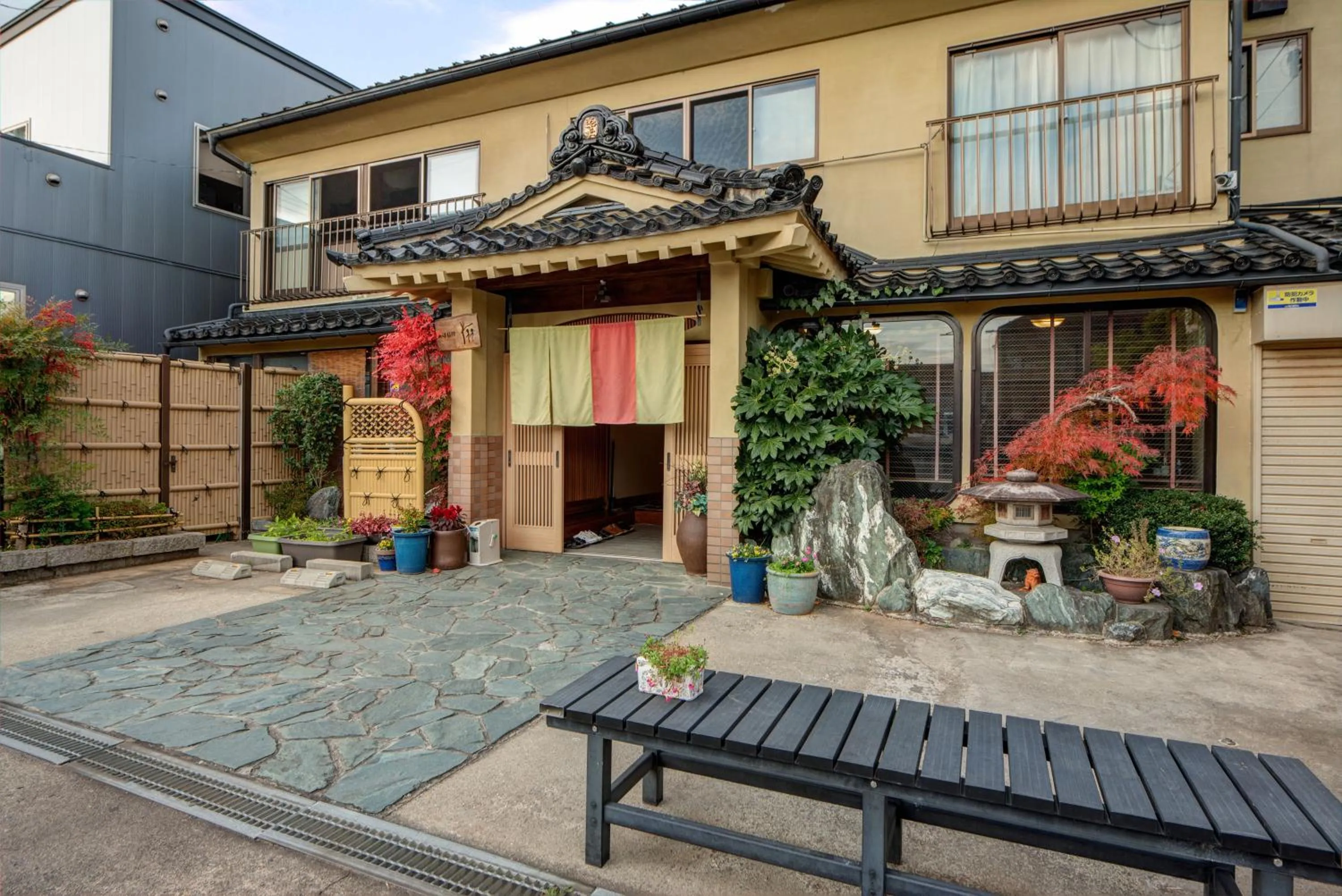 Facade/entrance in Azuma Ryokan