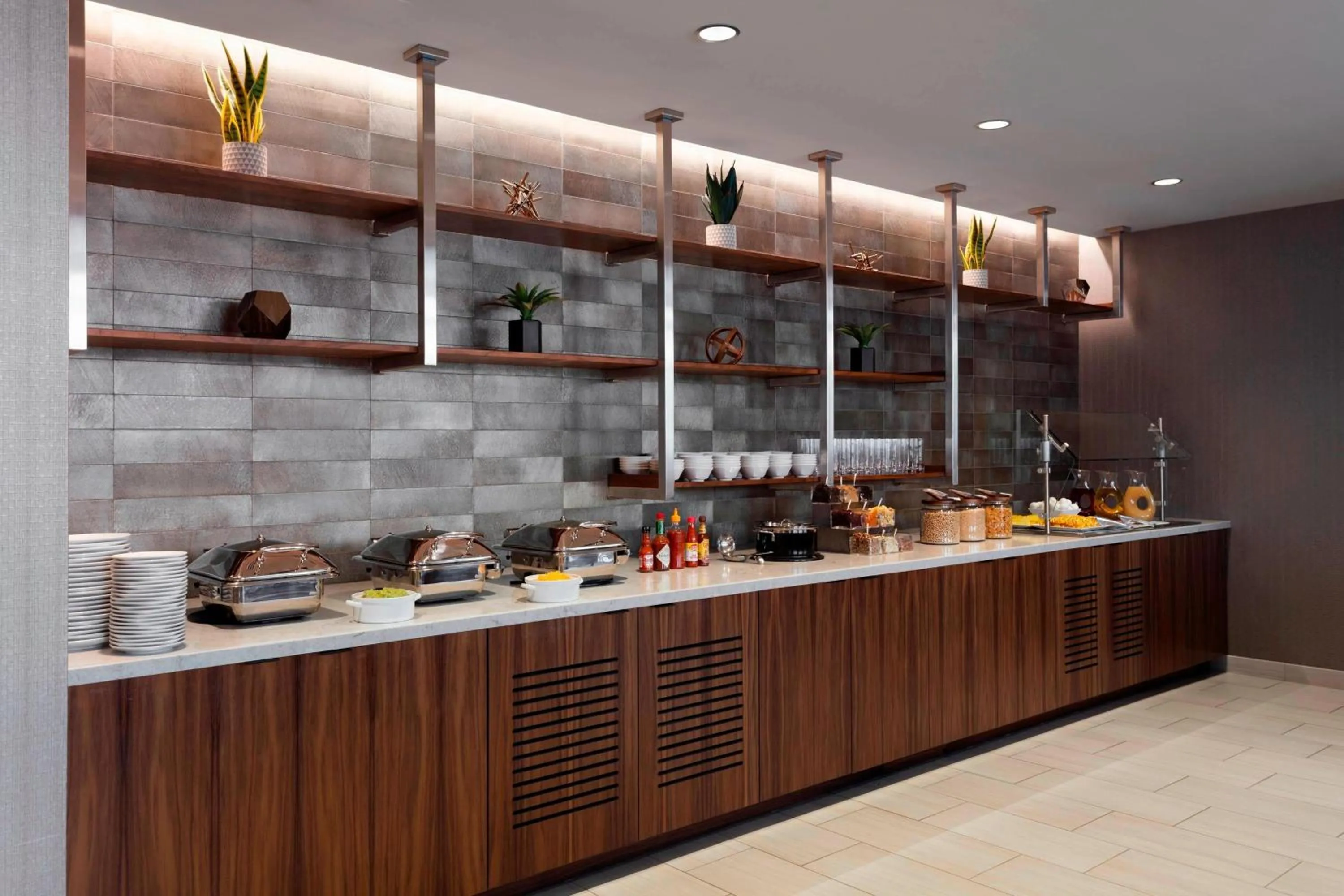 Lounge or bar in Cleveland Marriott Downtown at Key Tower