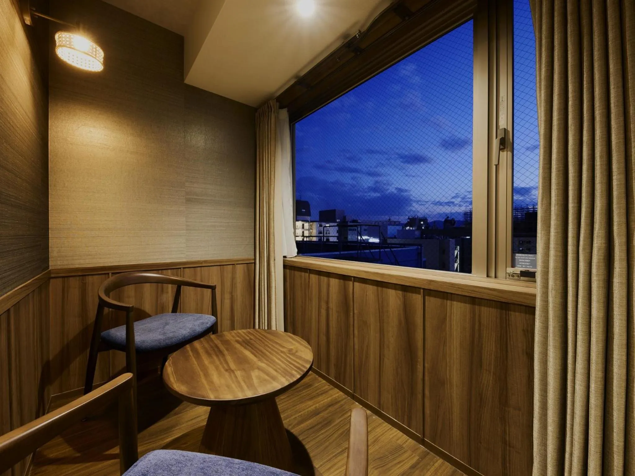 Seating area in Village Kyoto