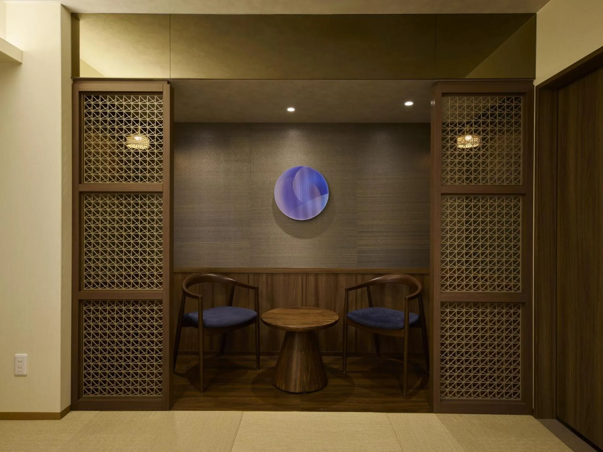 Seating area in Village Kyoto