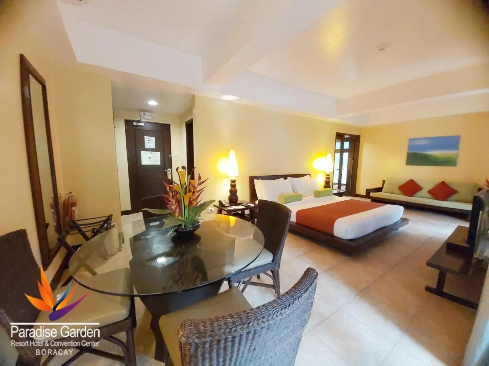 Bed in Paradise Garden Hotel and Convention Center Boracay Powered by ASTON