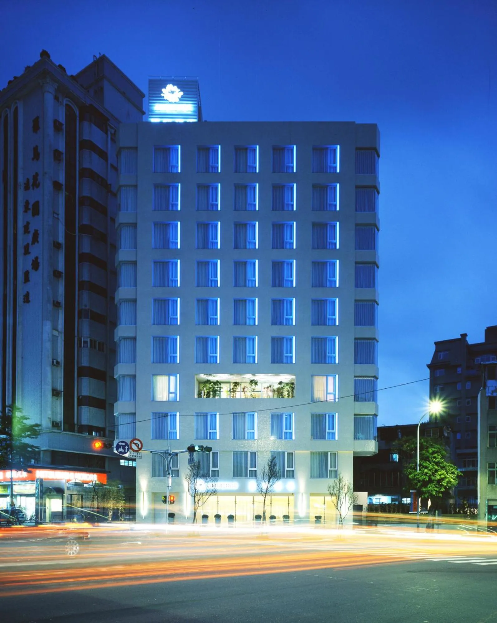 Property building in Ambience Hotel Taipei