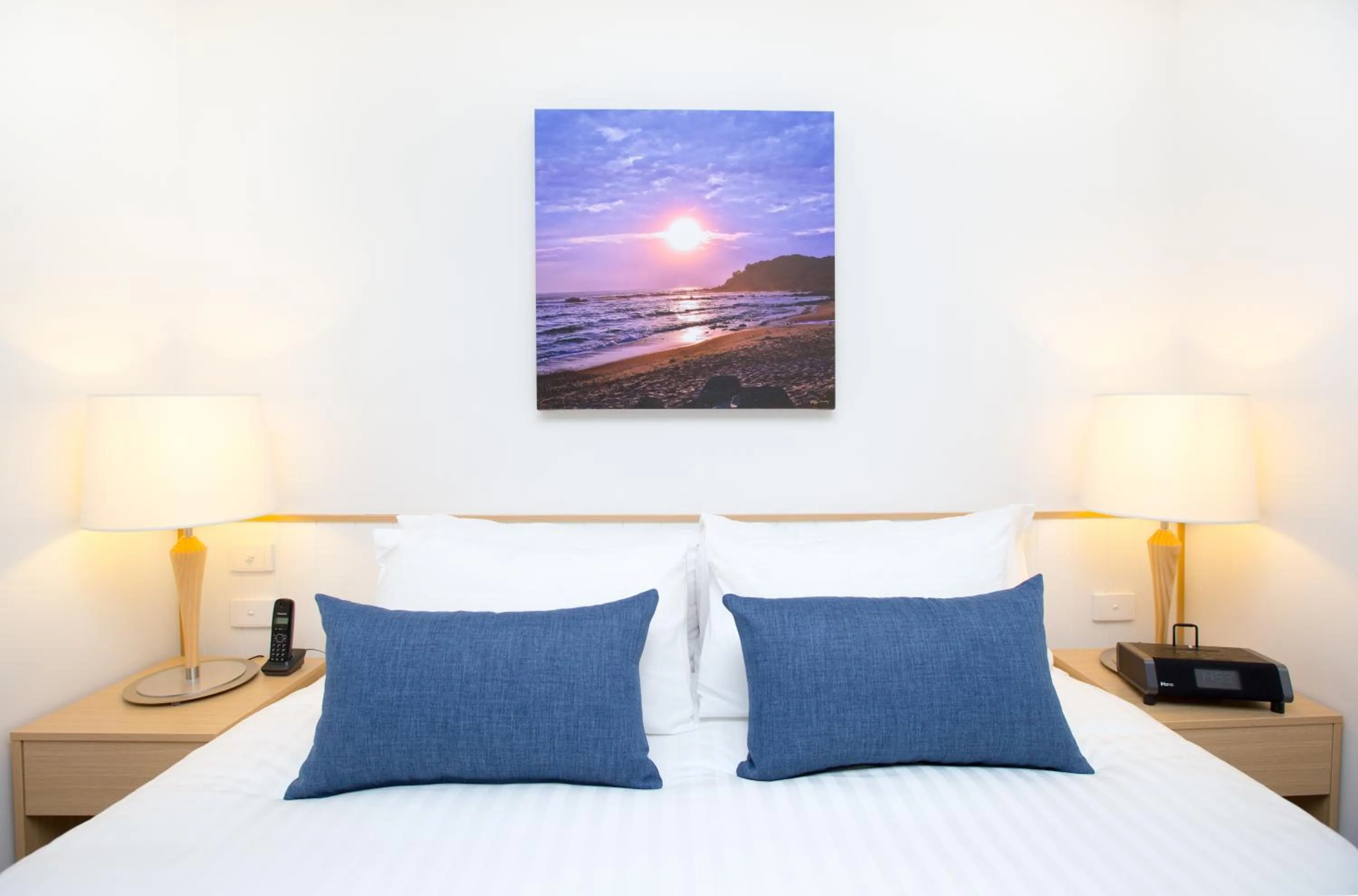 Bed in Sails Port Macquarie by Rydges