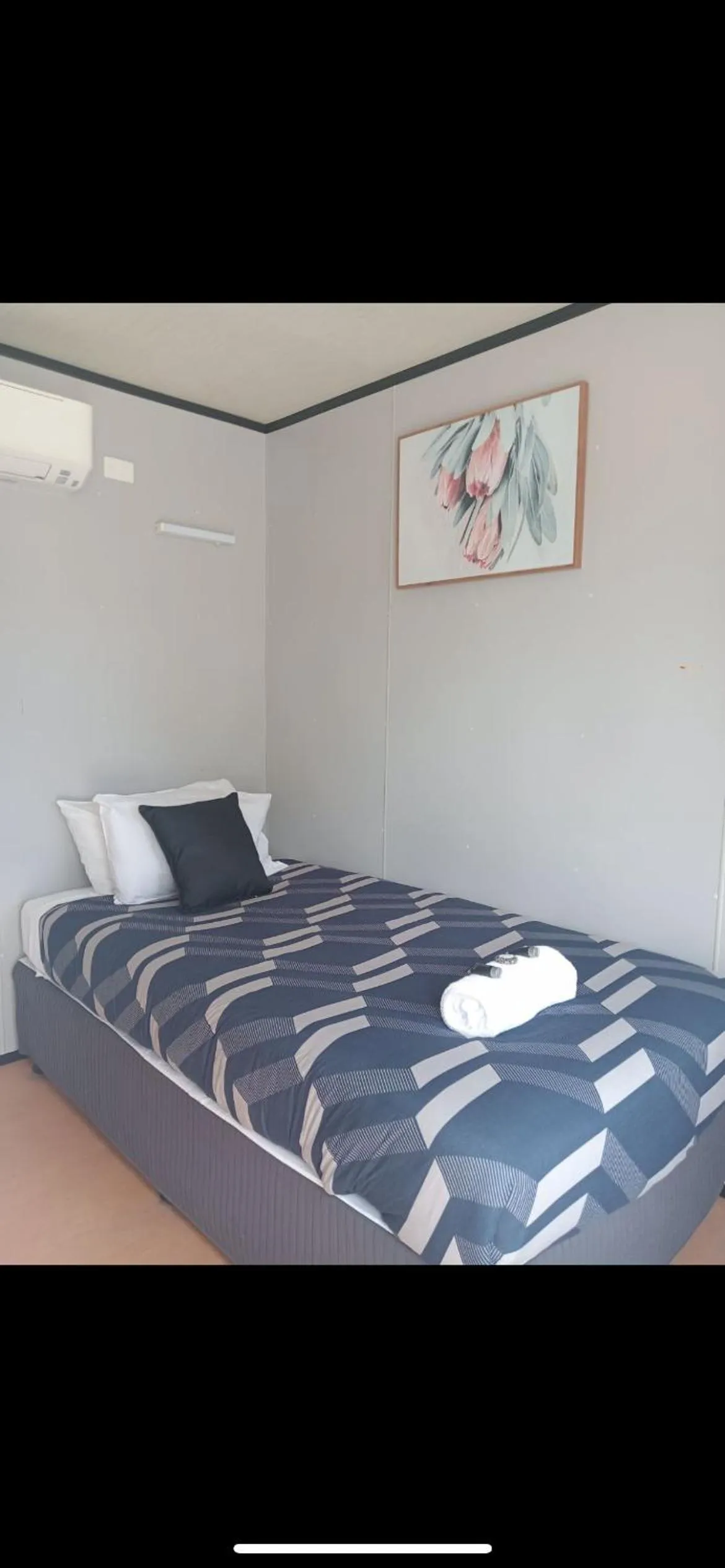 Bed in Kerang Holiday park