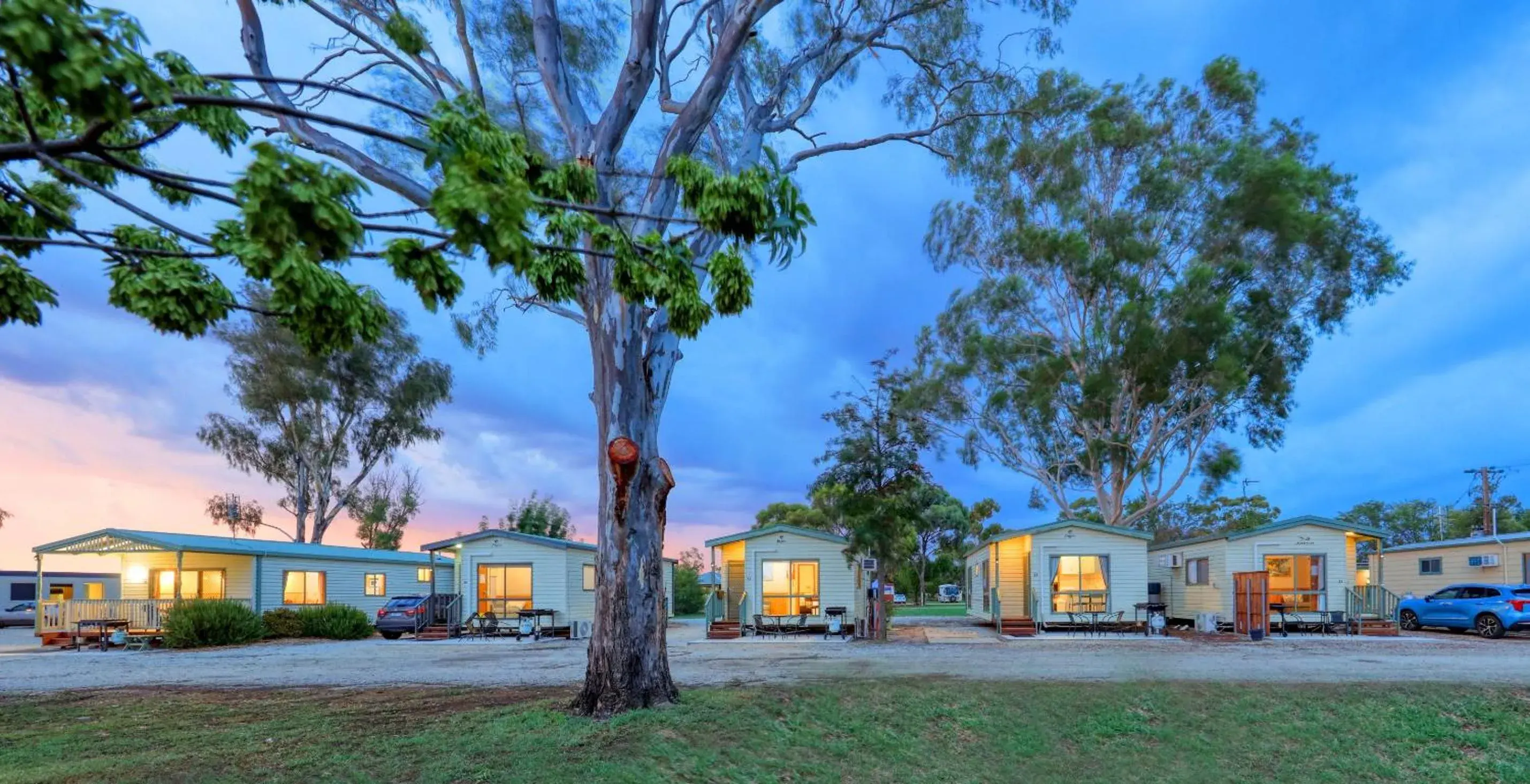 Natural landscape in Kerang Holiday park Natural landscape in Kerang Holiday park