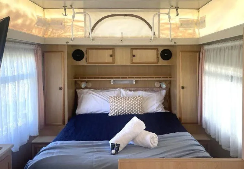 Bed in Kerang Holiday park