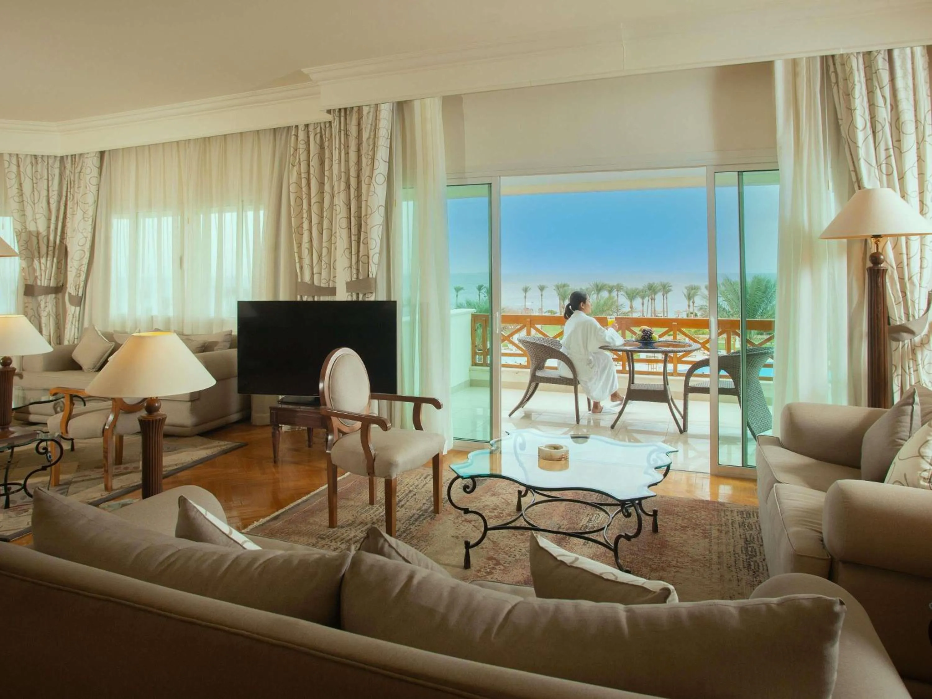 Bedroom in Movenpick Taba Resort & Spa