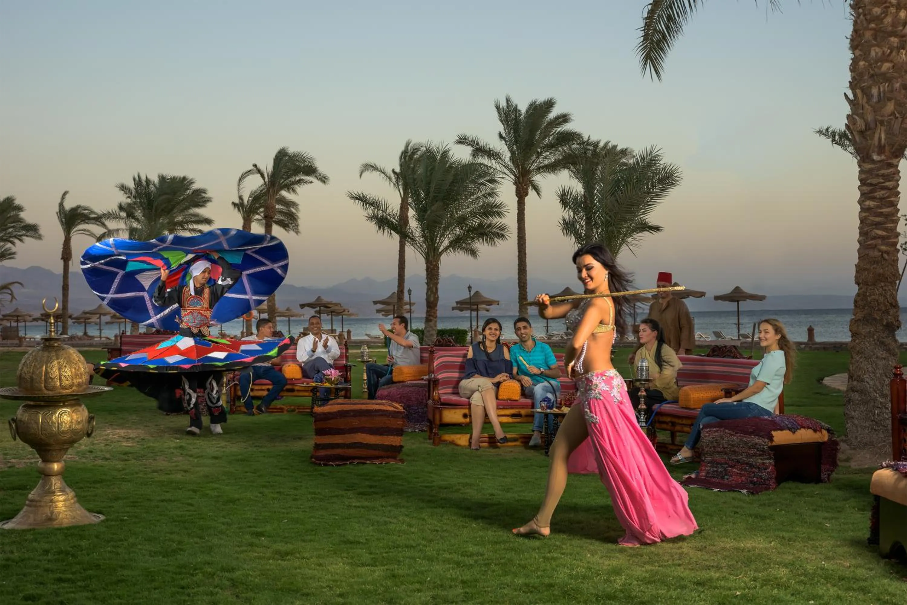 People in Movenpick Taba Resort & Spa