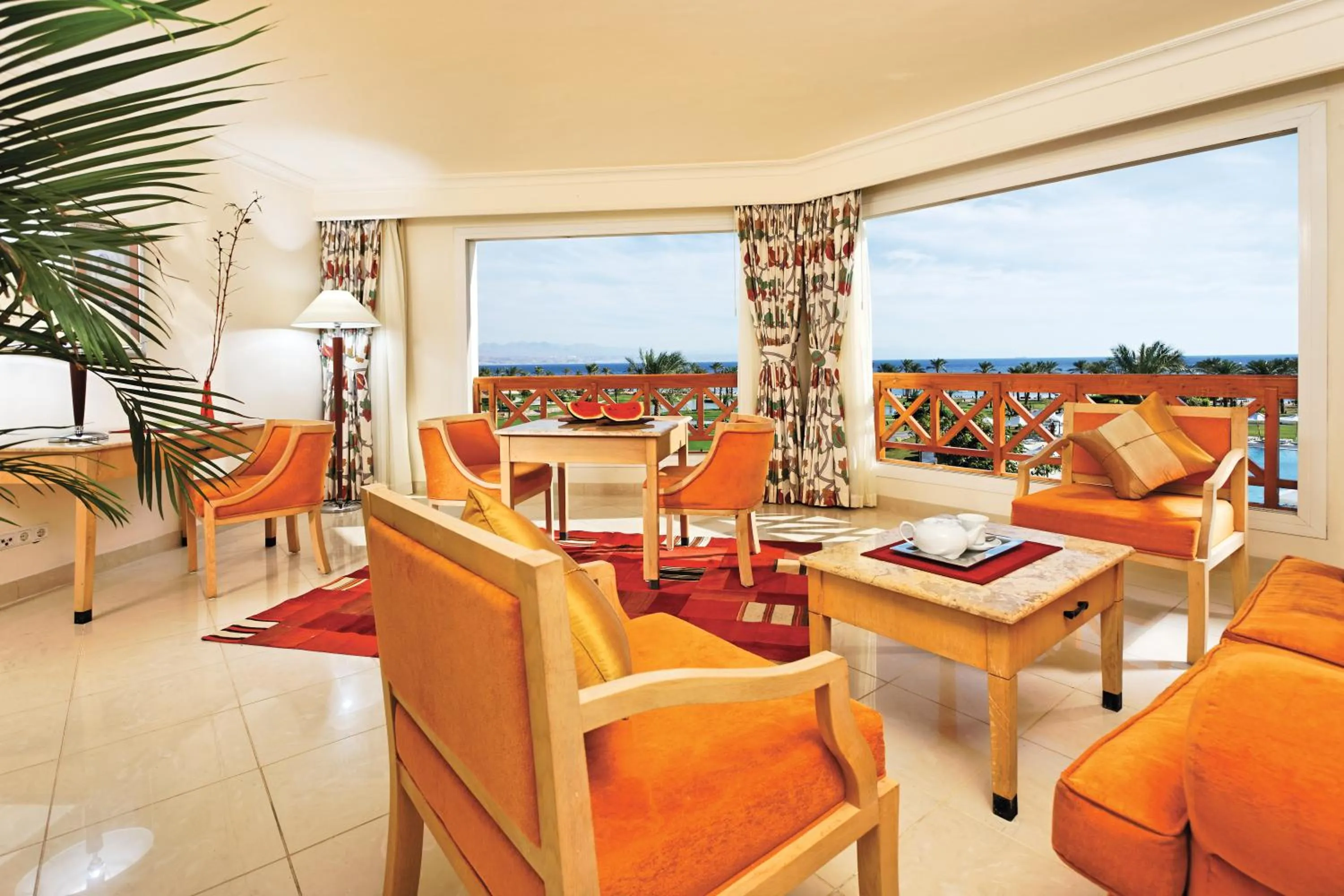 Sea view in Movenpick Taba Resort & Spa