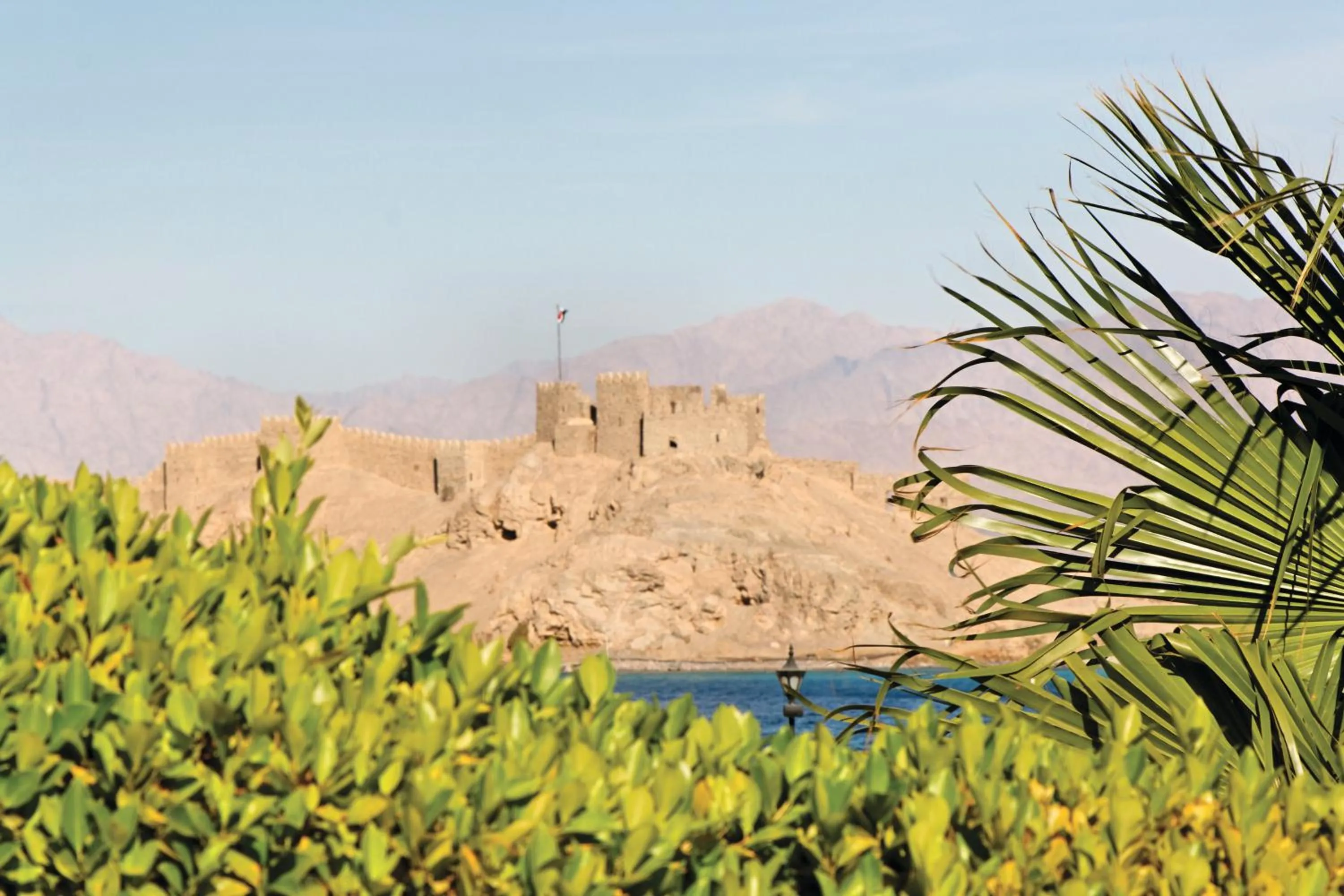 Natural landscape in Movenpick Taba Resort & Spa