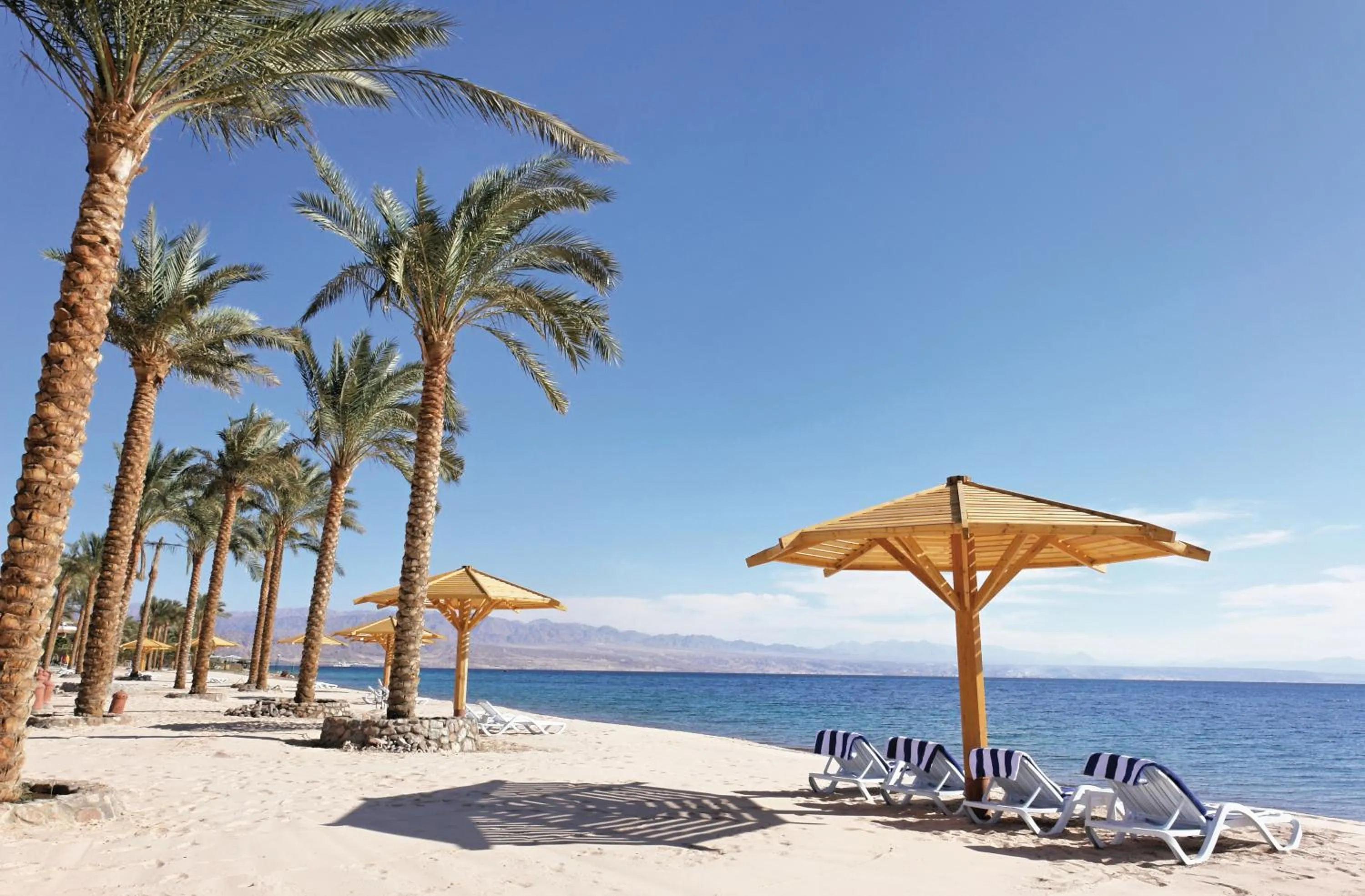 Beach in Movenpick Taba Resort & Spa