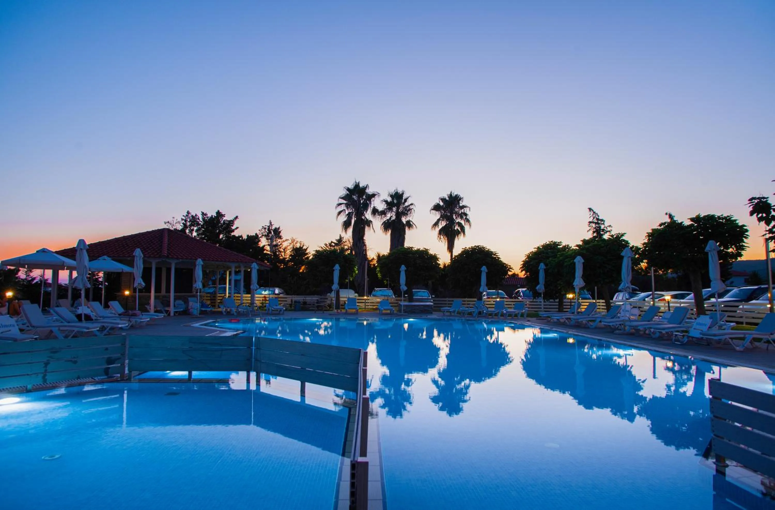 Swimming pool in Acrotel Lily Ann Village