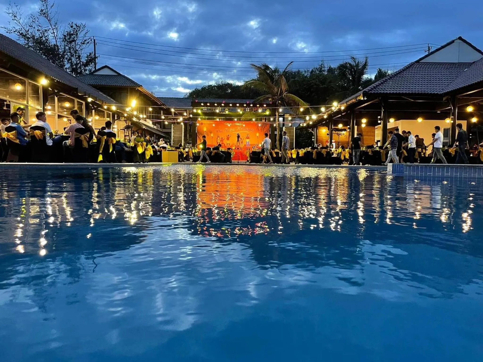 Pool view in Silver Beach Resort Ke Ga