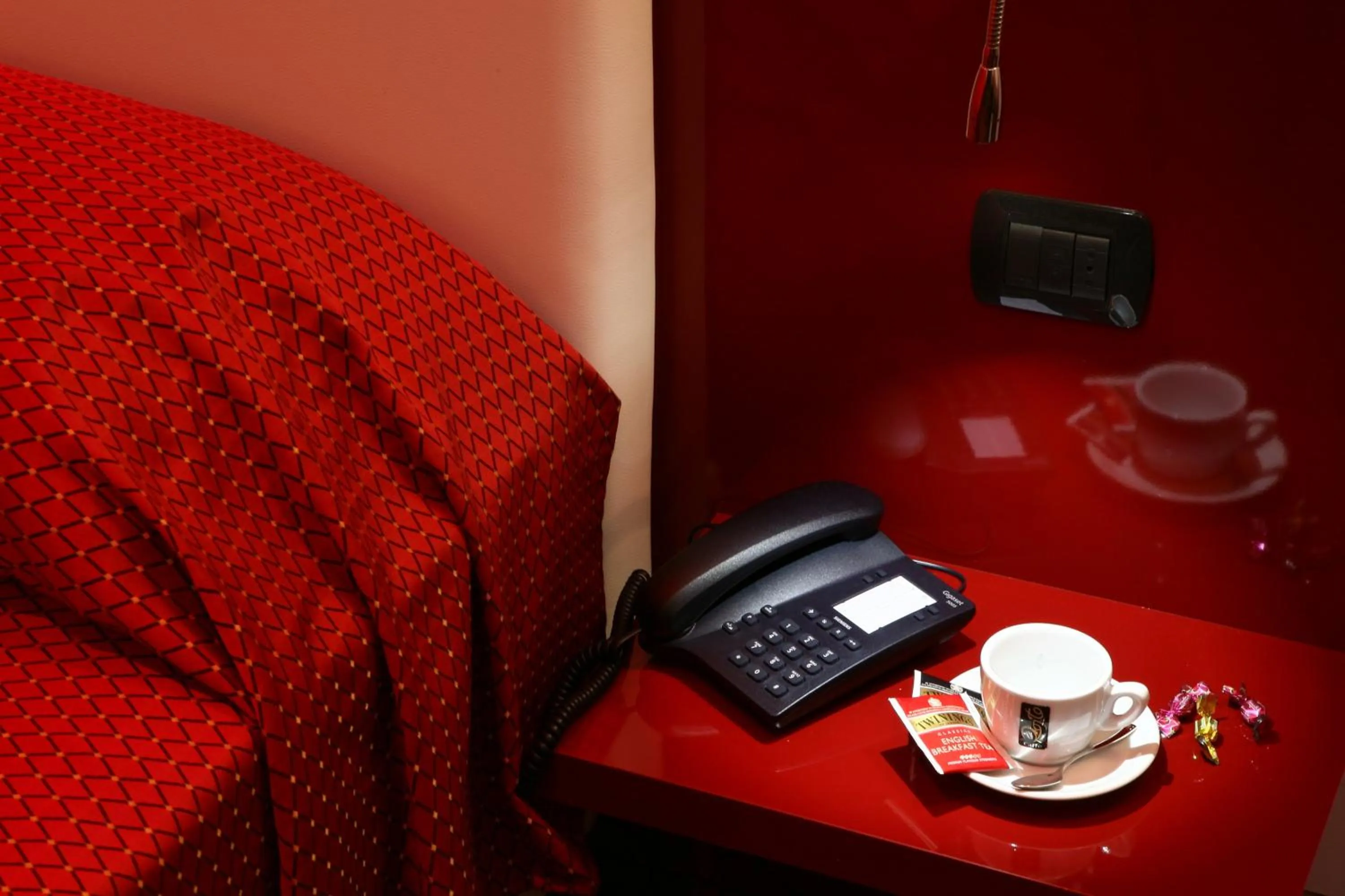 Decorative detail in Hotel Mediterraneo