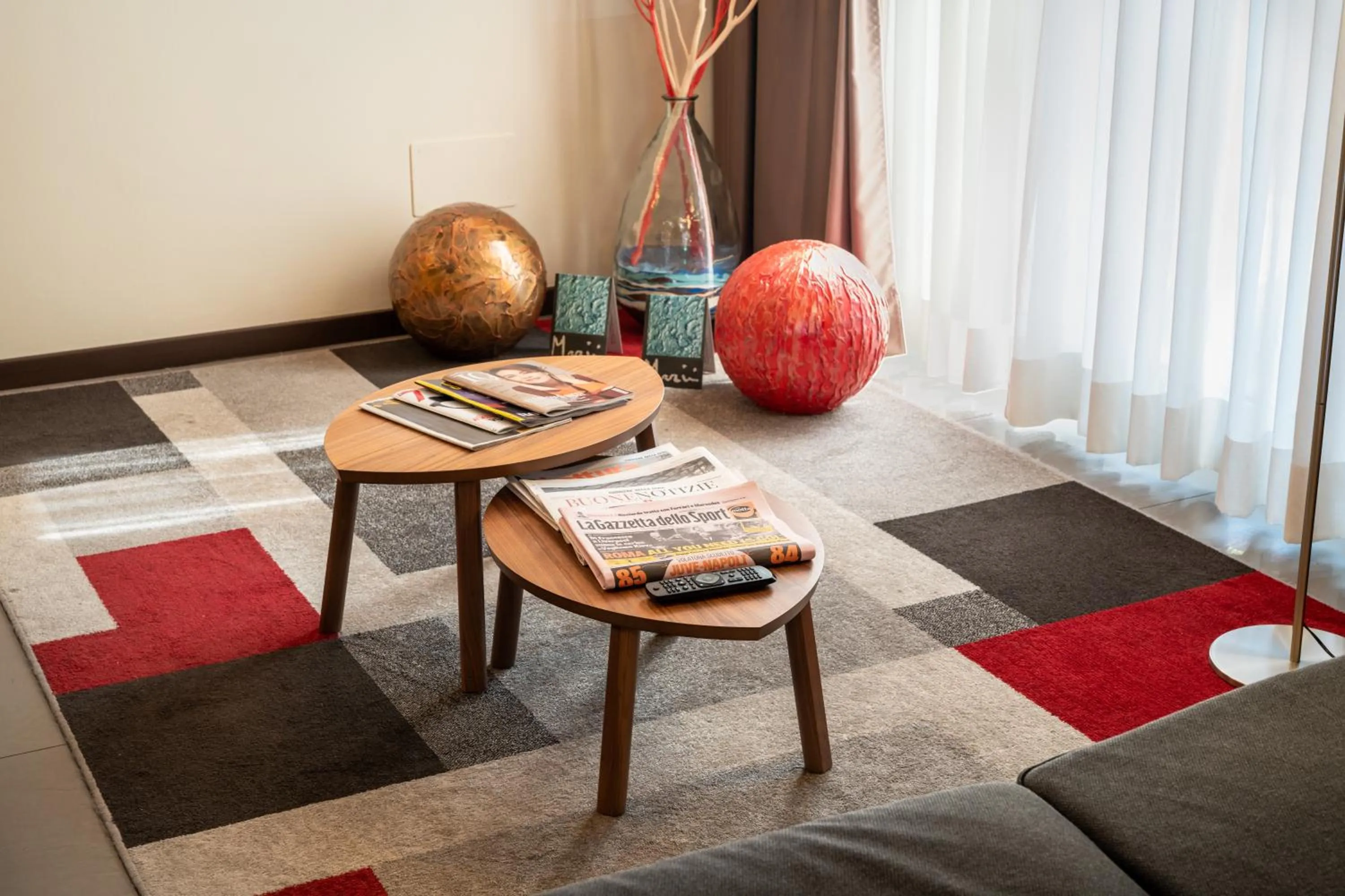 Lobby or reception in Hotel Mediterraneo