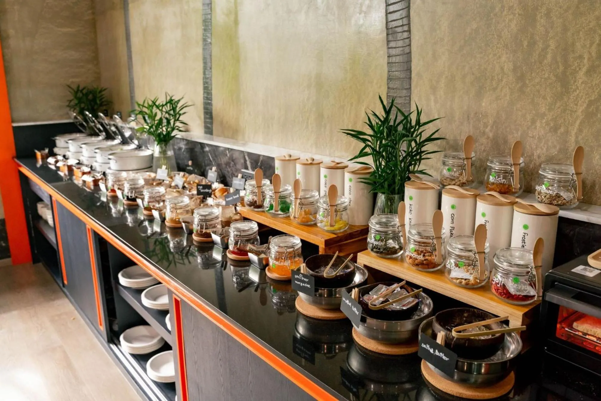 Buffet breakfast in Ratana Hotel Chalong